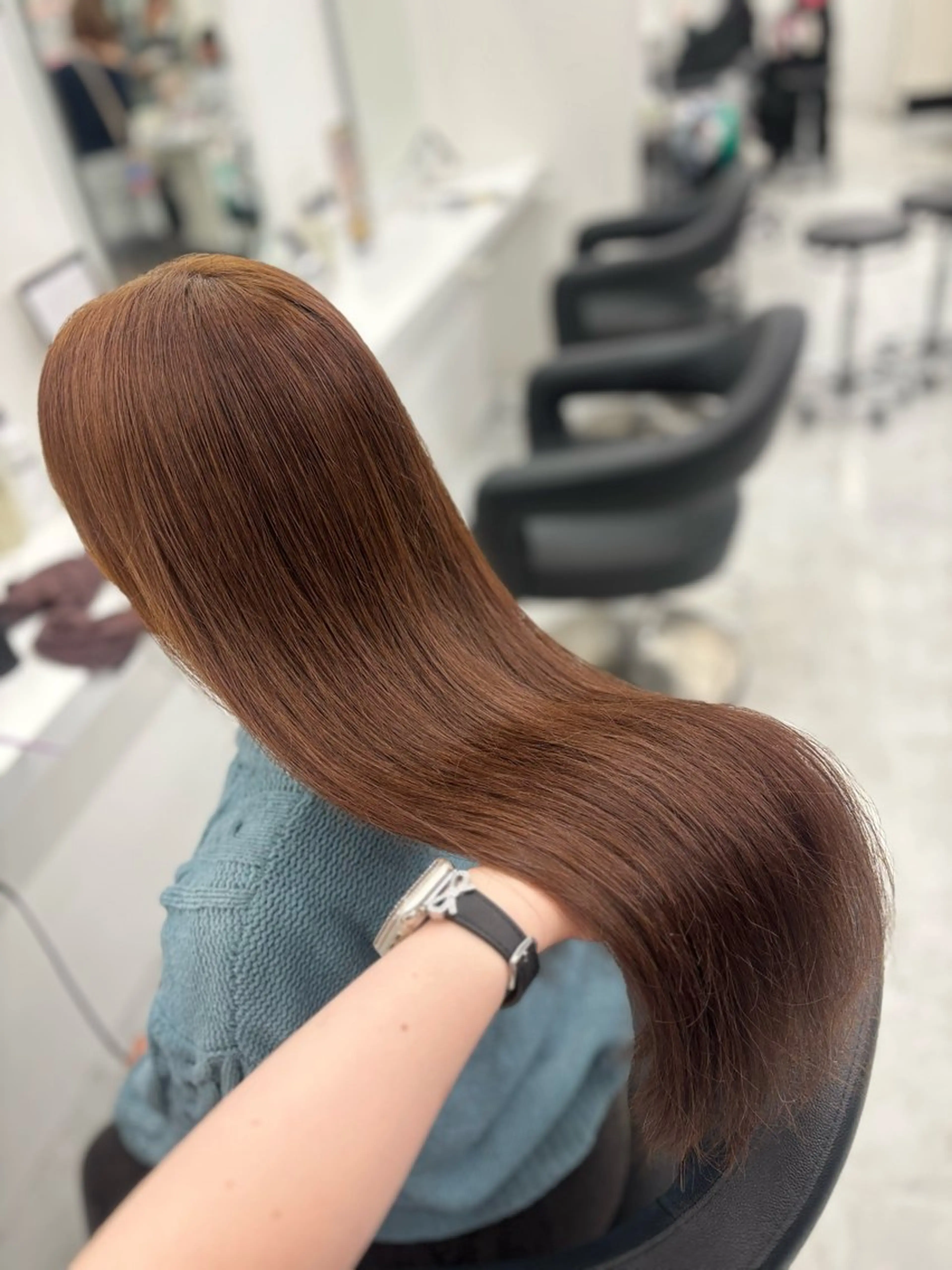 ロング カラー ヘアカラー トリートメント 🤍レイヤー/顔周り /hirari🤍のヘアスタイル