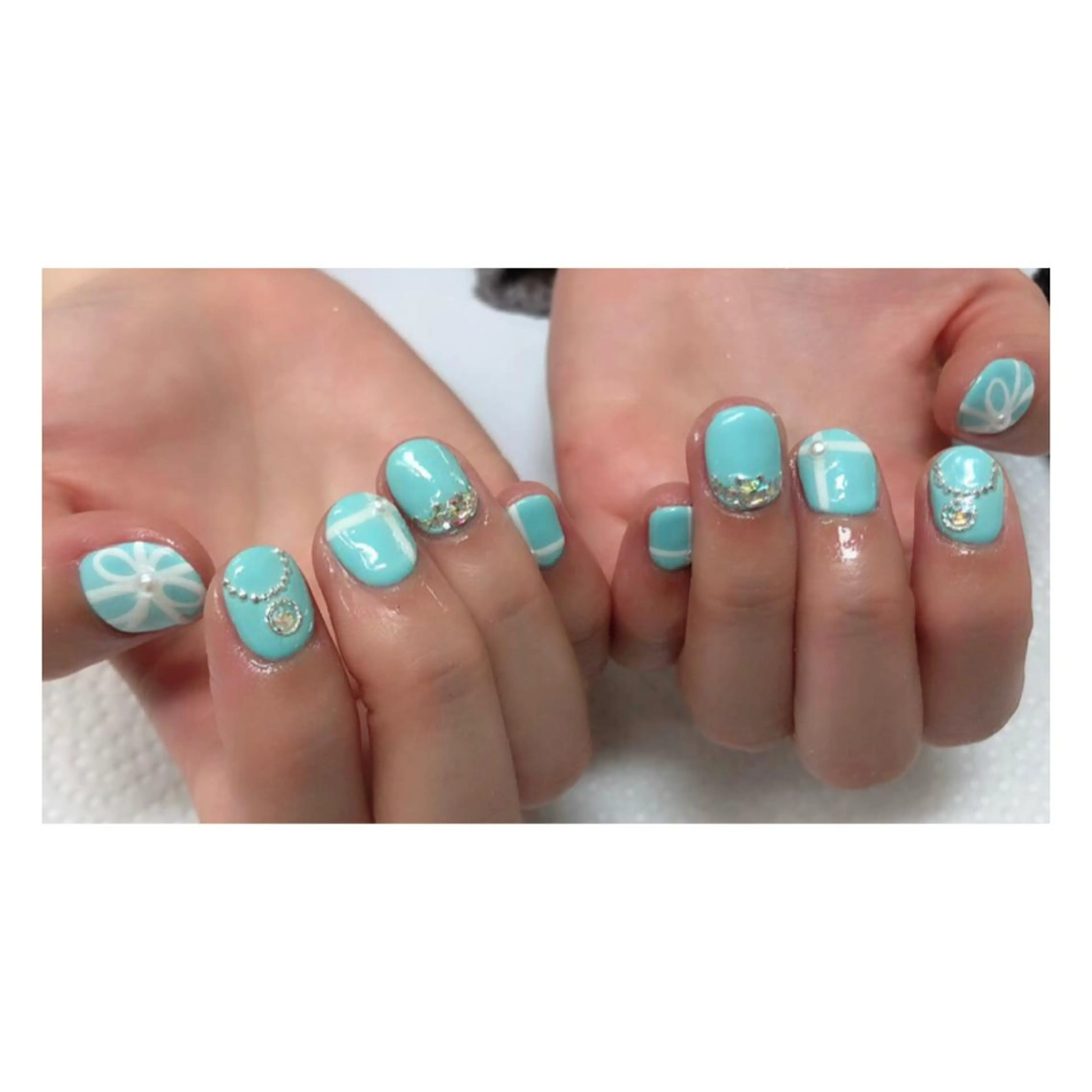 ネイル アートネイル キラキラネイル その他 plume nail ☆韓国ネイルのネイルデザイン