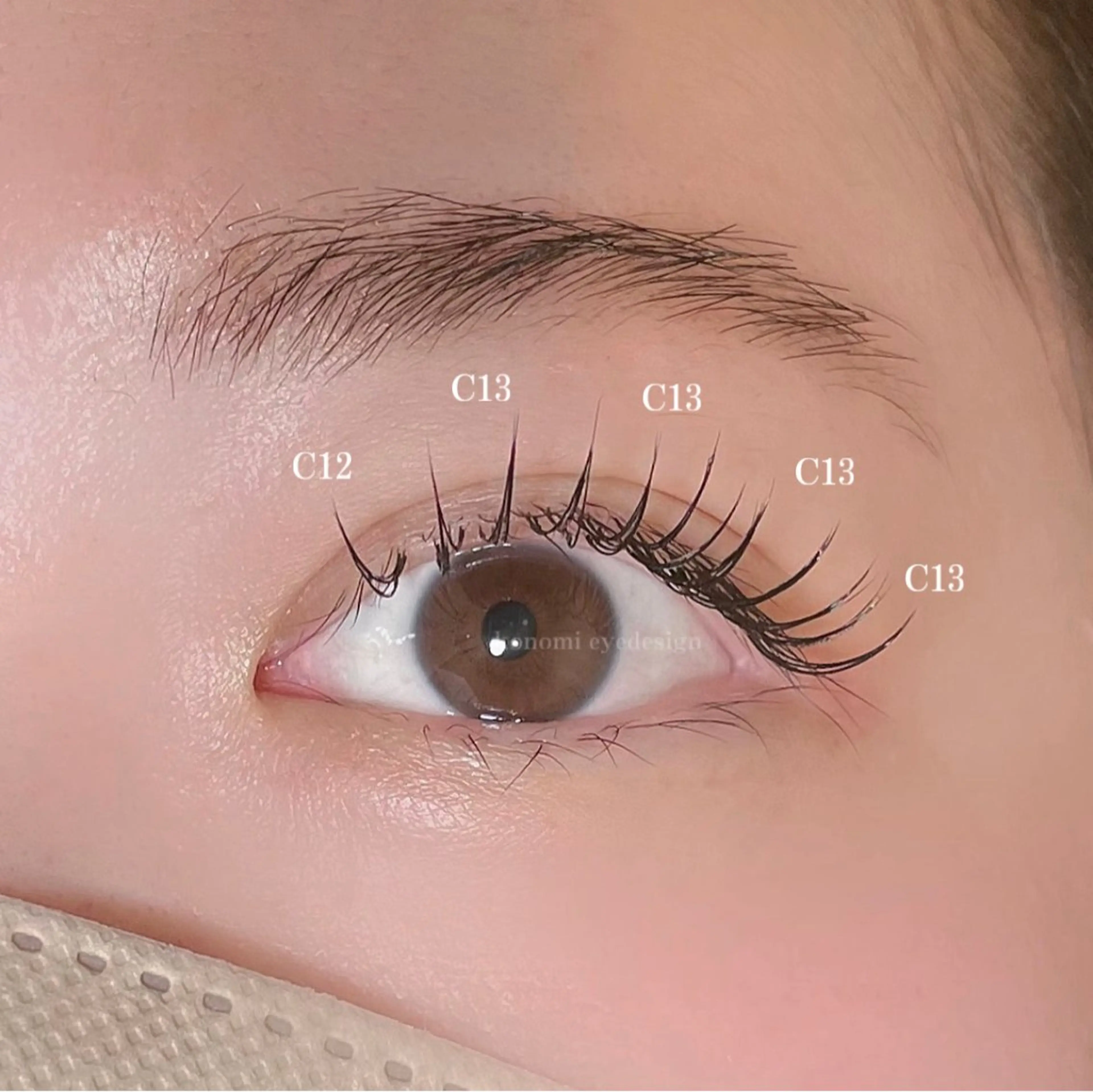 マツエク・マツパ konomi 🧁 神戸三宮のマツエク・マツパデザイン