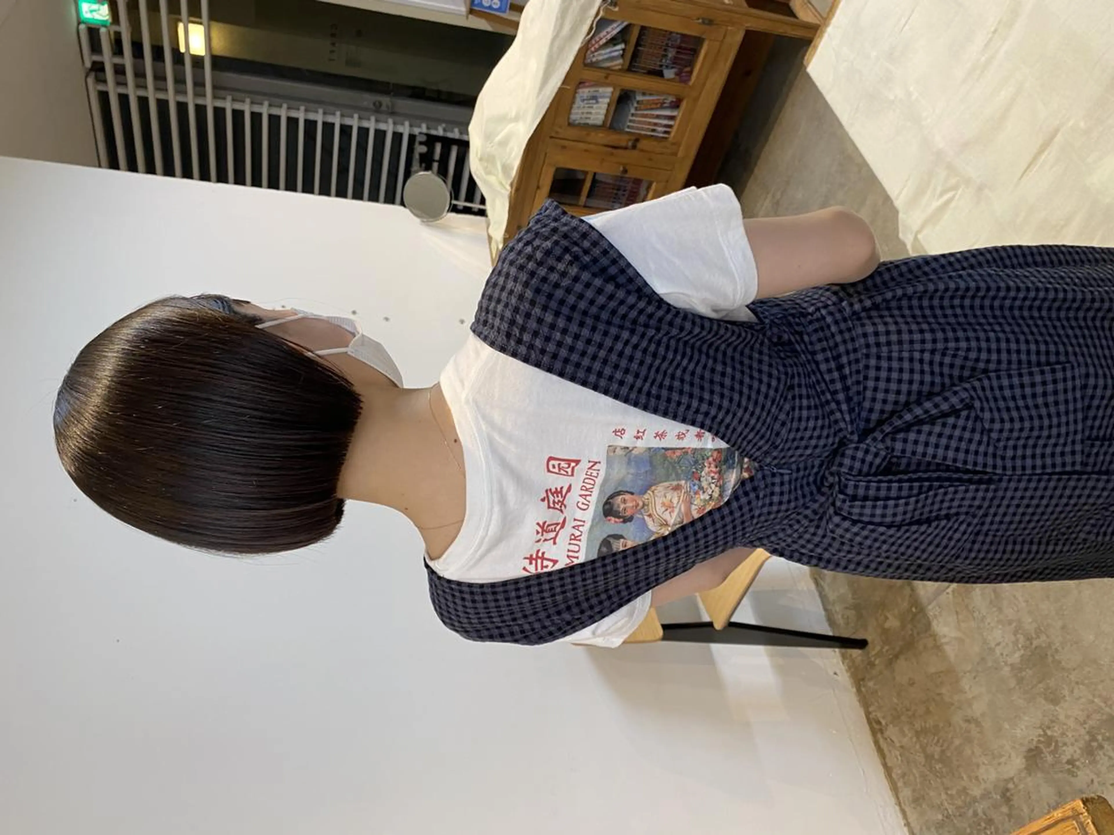 ショート 切りっぱなしボブ ボブ 似合わせカット 外ハネヘア CRAFT hairdesignのヘアスタイル