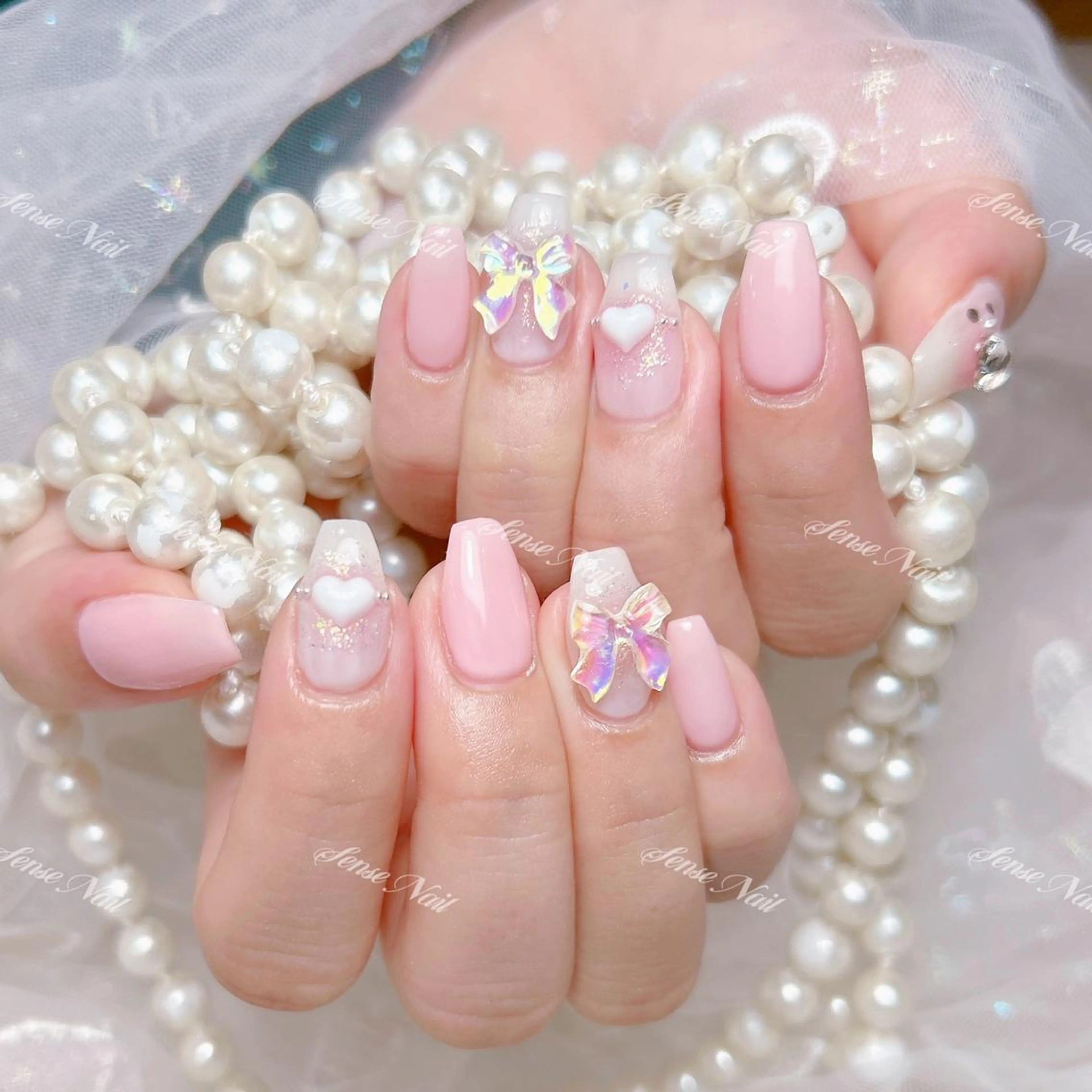 ネイル ハンドネイル Bunny 🐰のネイルデザイン