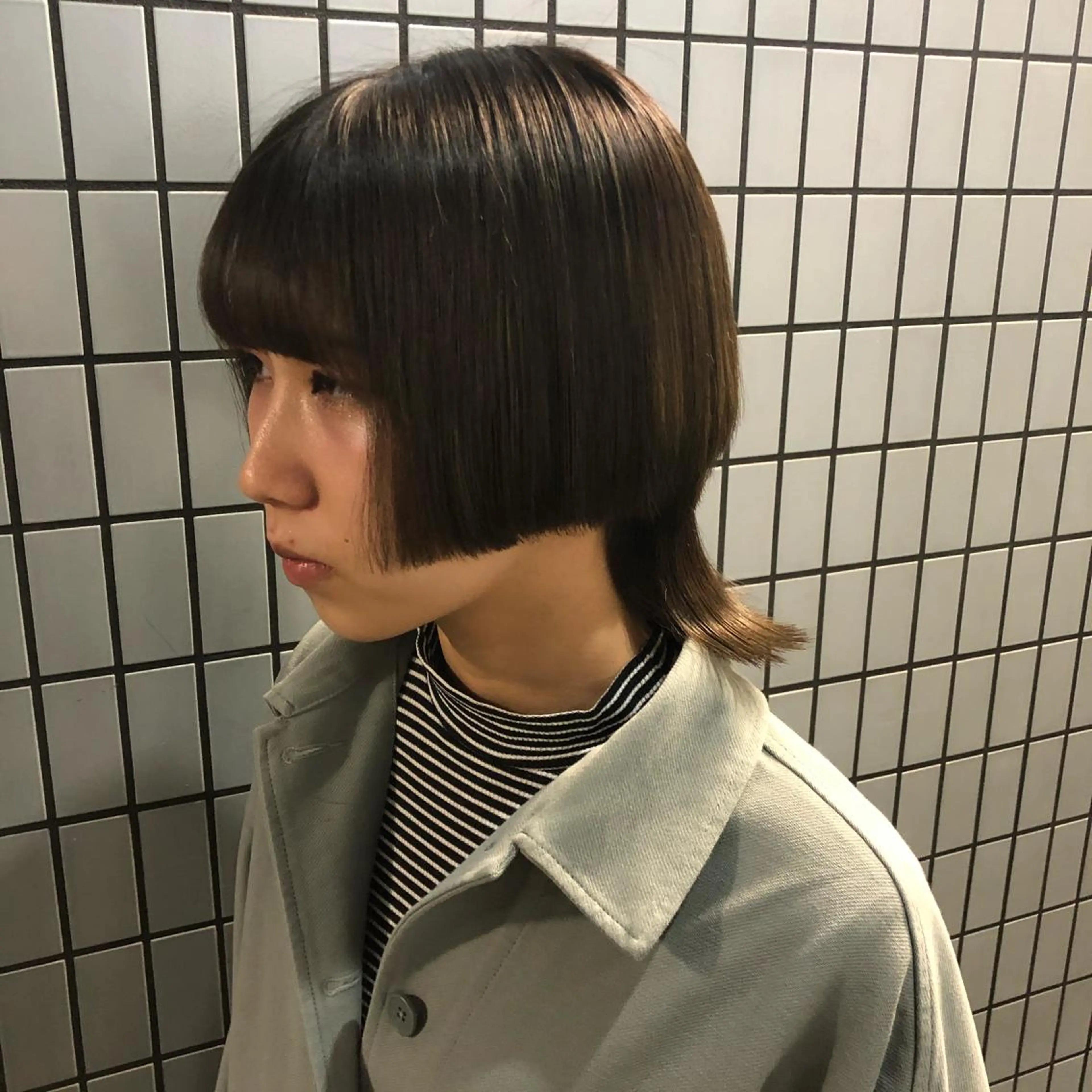 ショート masa/ボブ特化/ ぷつっとボブのヘアスタイル