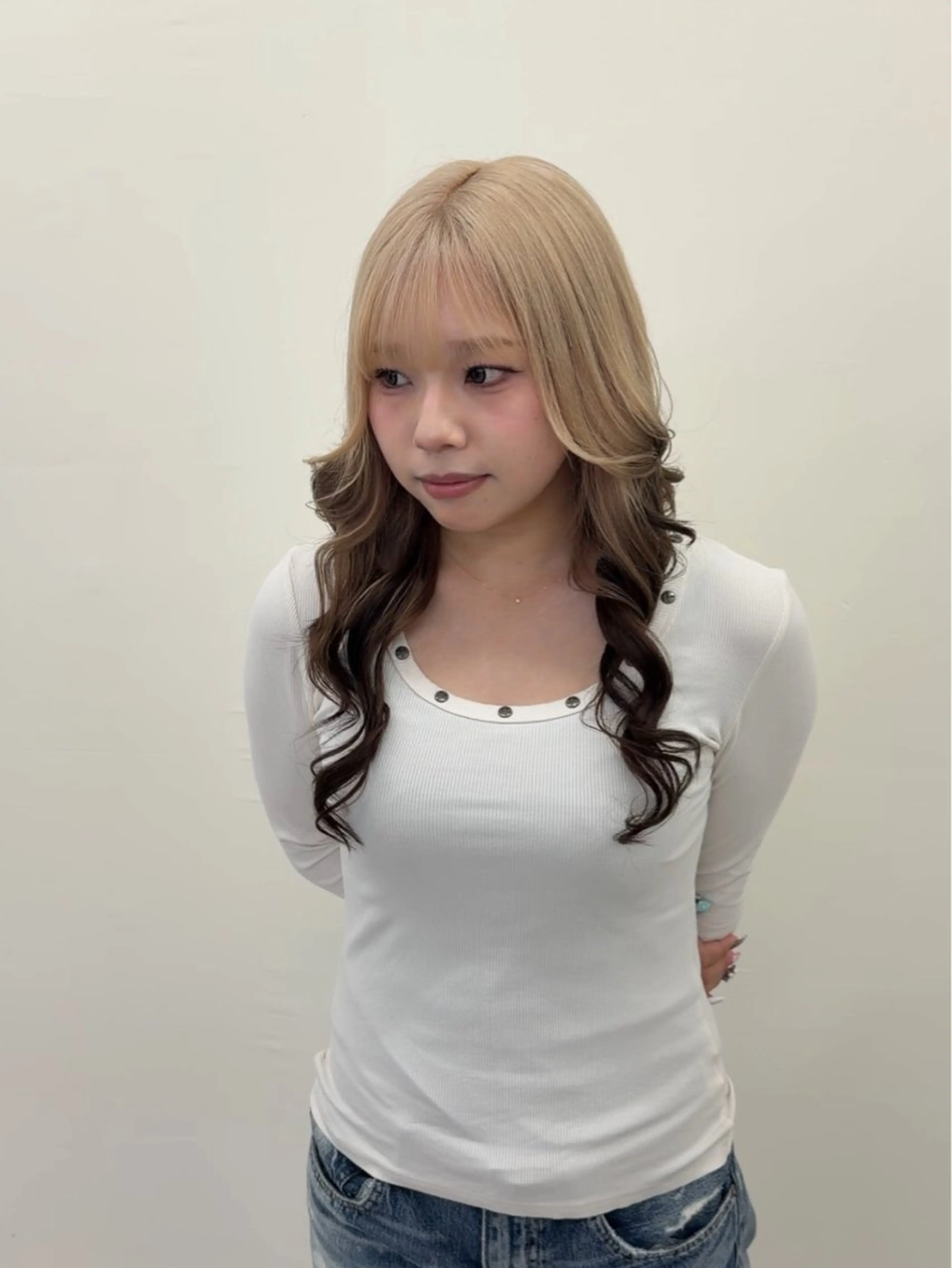 デザインカラー（ブリーチ込）の写真