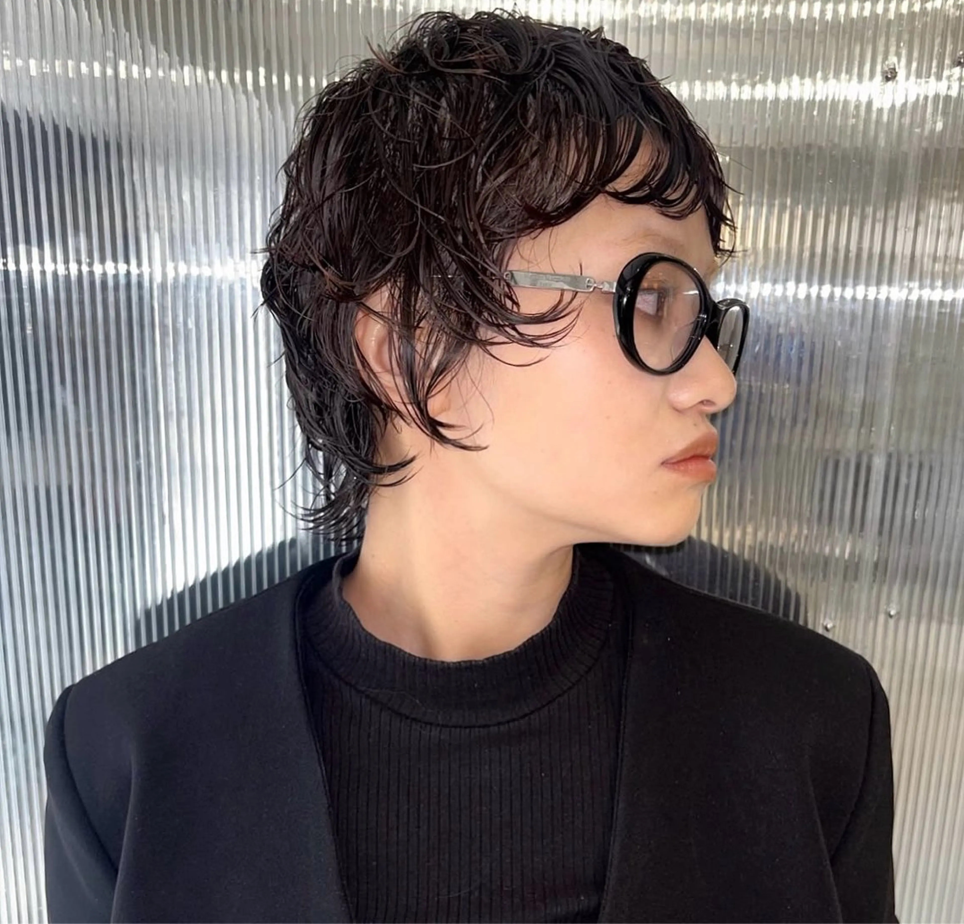 ショート パーマ カット パーマ トリートメント Rena✴︎トレンド ×スタンダードMIXのヘアスタイル