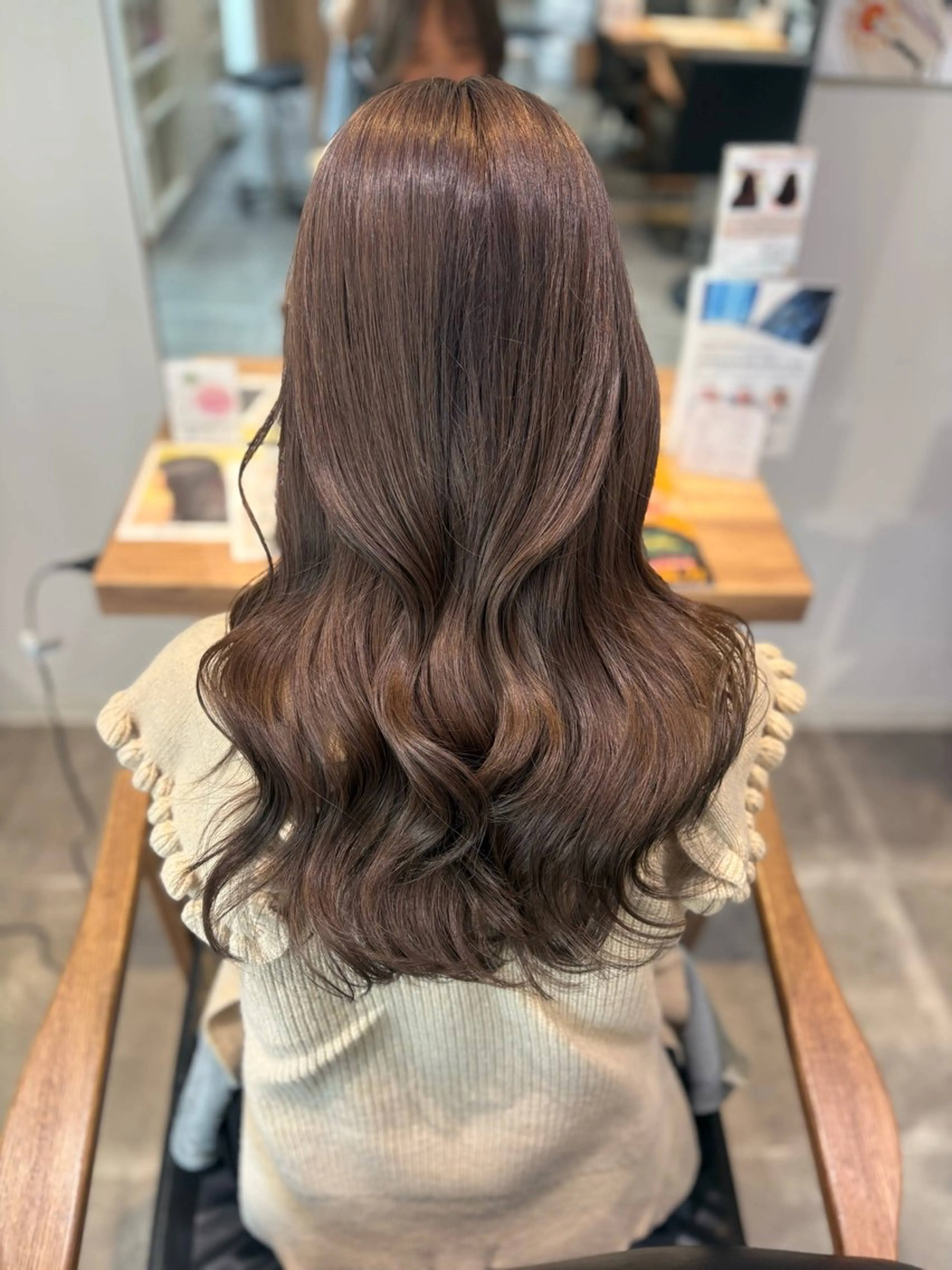 ロング ヘアカラー トリートメント AVANCE泉大津店 加茂瑞希のヘアスタイル