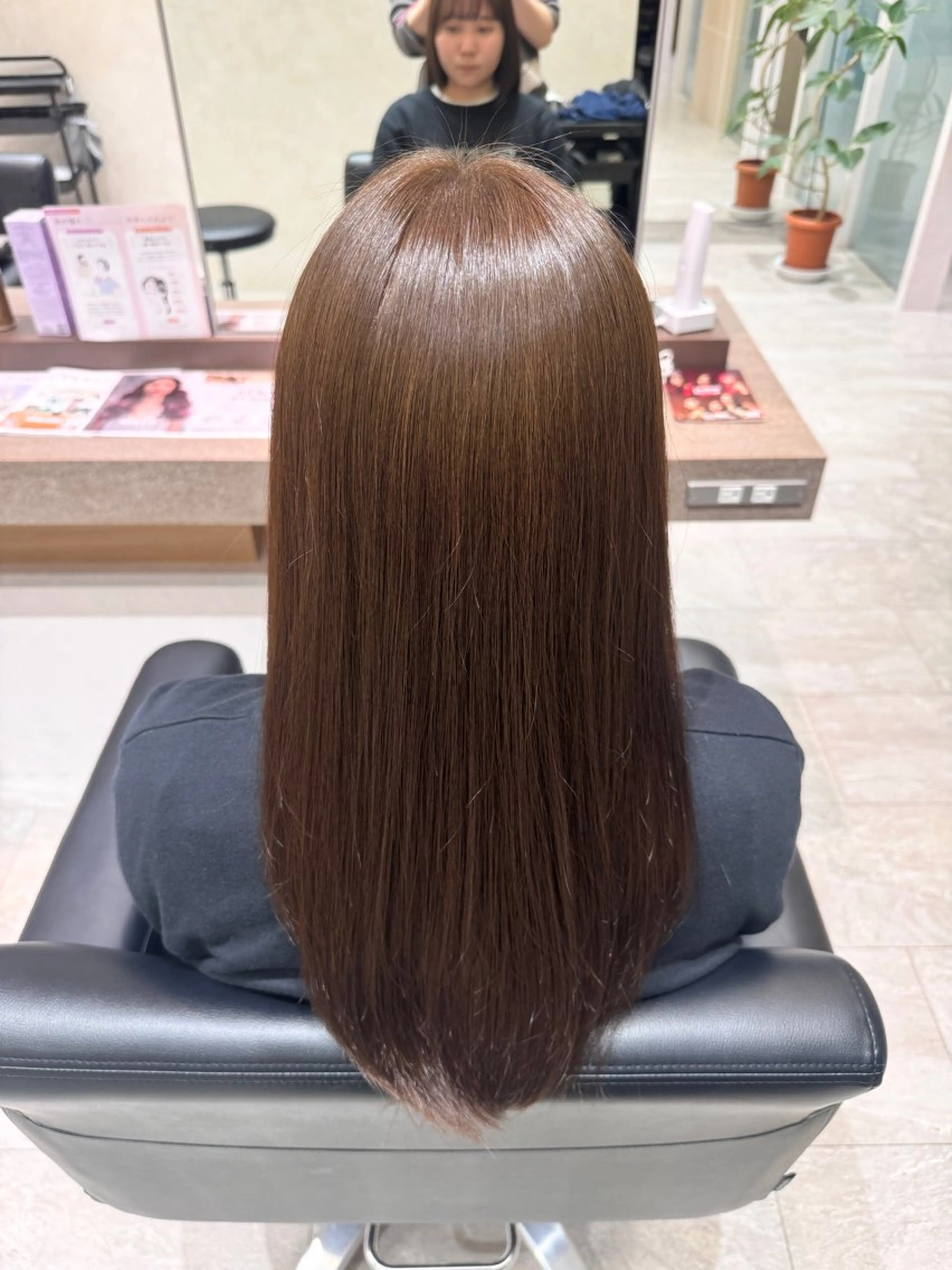 セミロング カラー ベージュカラー 透明感カラー ヘアカラー トリートメント sakura❀/板橋 モデル募集中🪄︎︎のヘアスタイル
