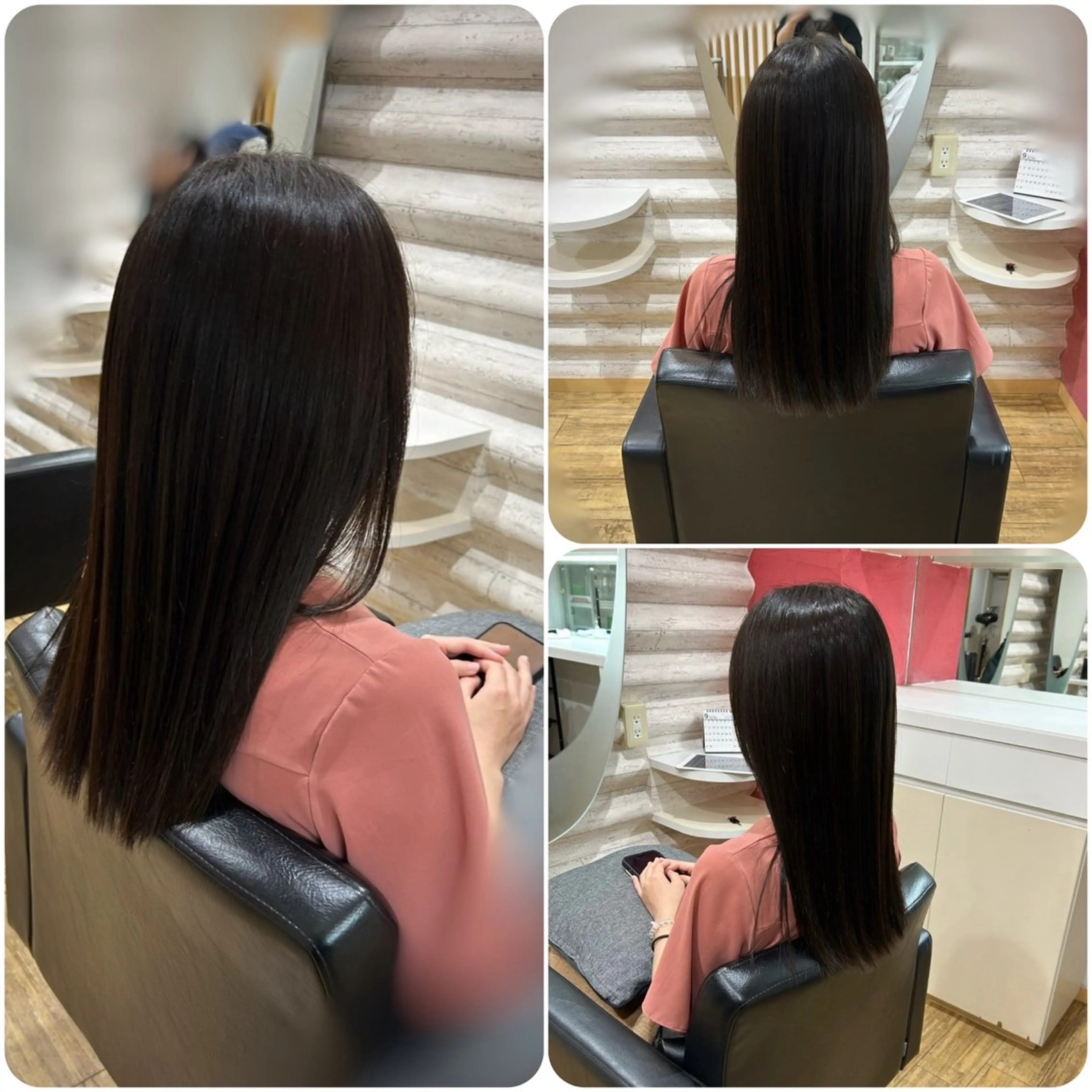 ロング カラー 髪質改善 トリートメント 艶髪×髪質改善KON |癖毛カット×収まりのヘアスタイル