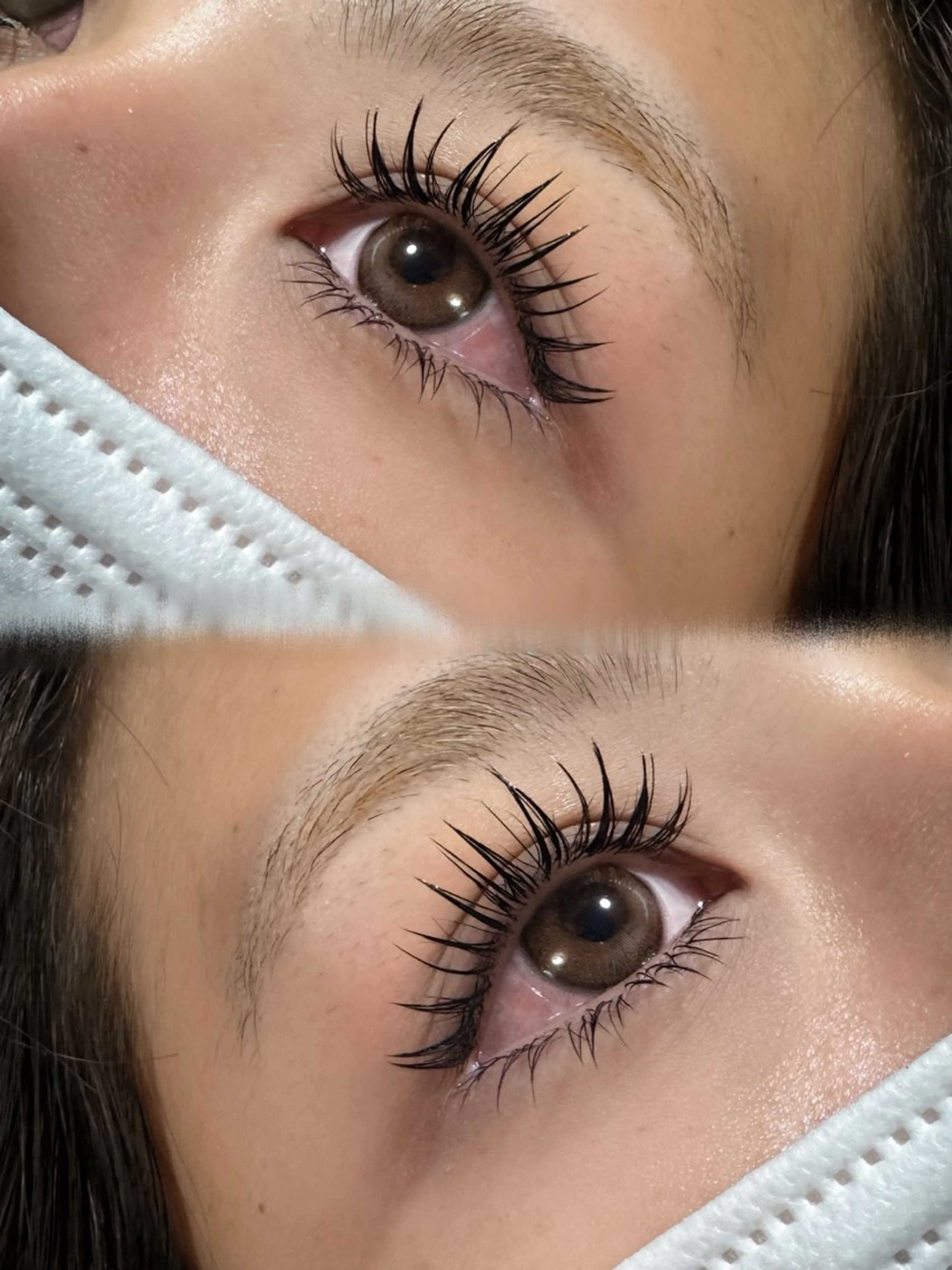 マツエク・マツパ 付け放題 束感まつ毛 フラットラッシュ ナチュラル ビューティーサロンディーオ所属・Dio YUAのマツエク・マツパデザイン