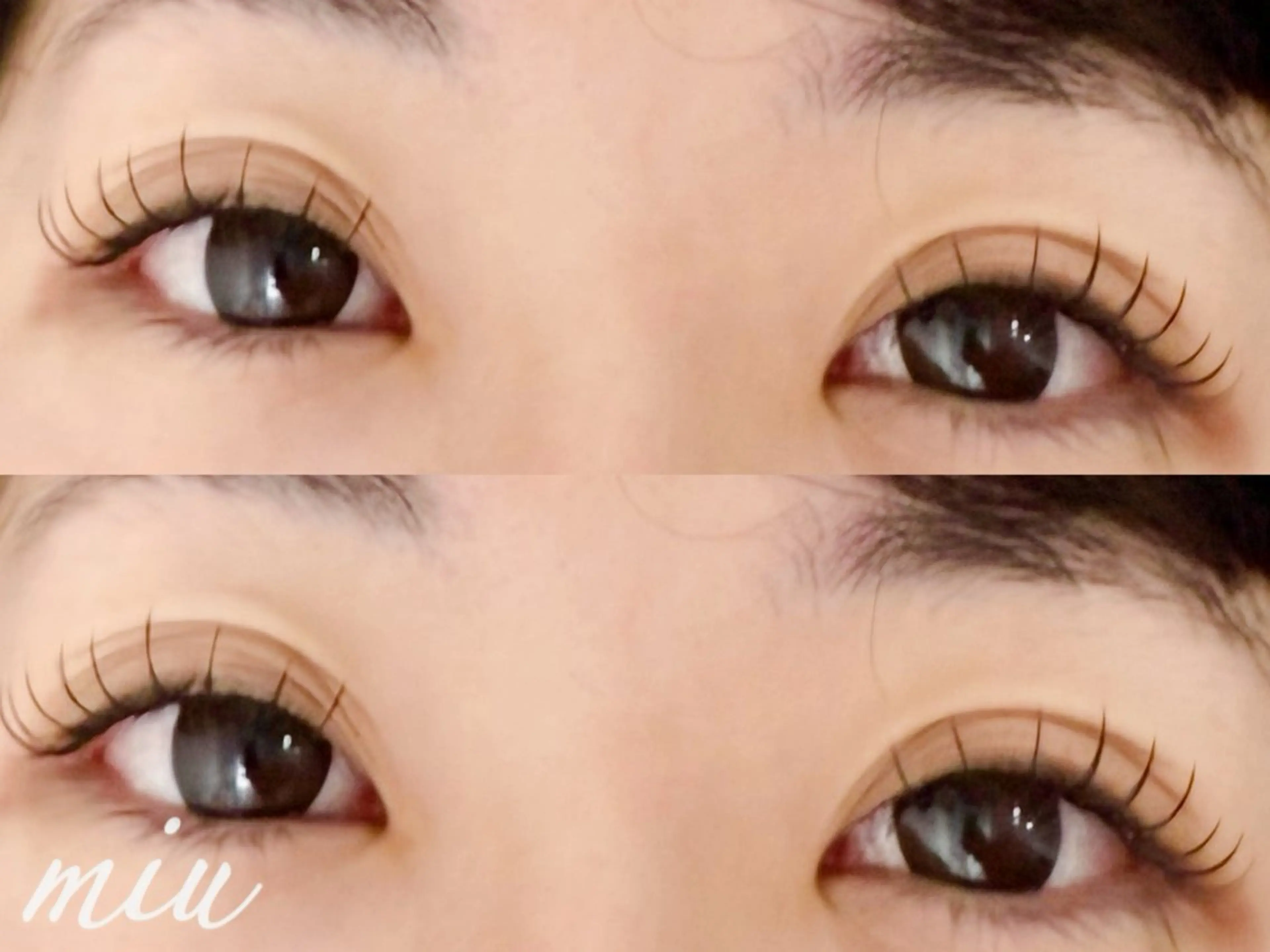 マツエク・マツパ CCカール Cカール マツエク miunail Minamiのマツエク・マツパデザイン