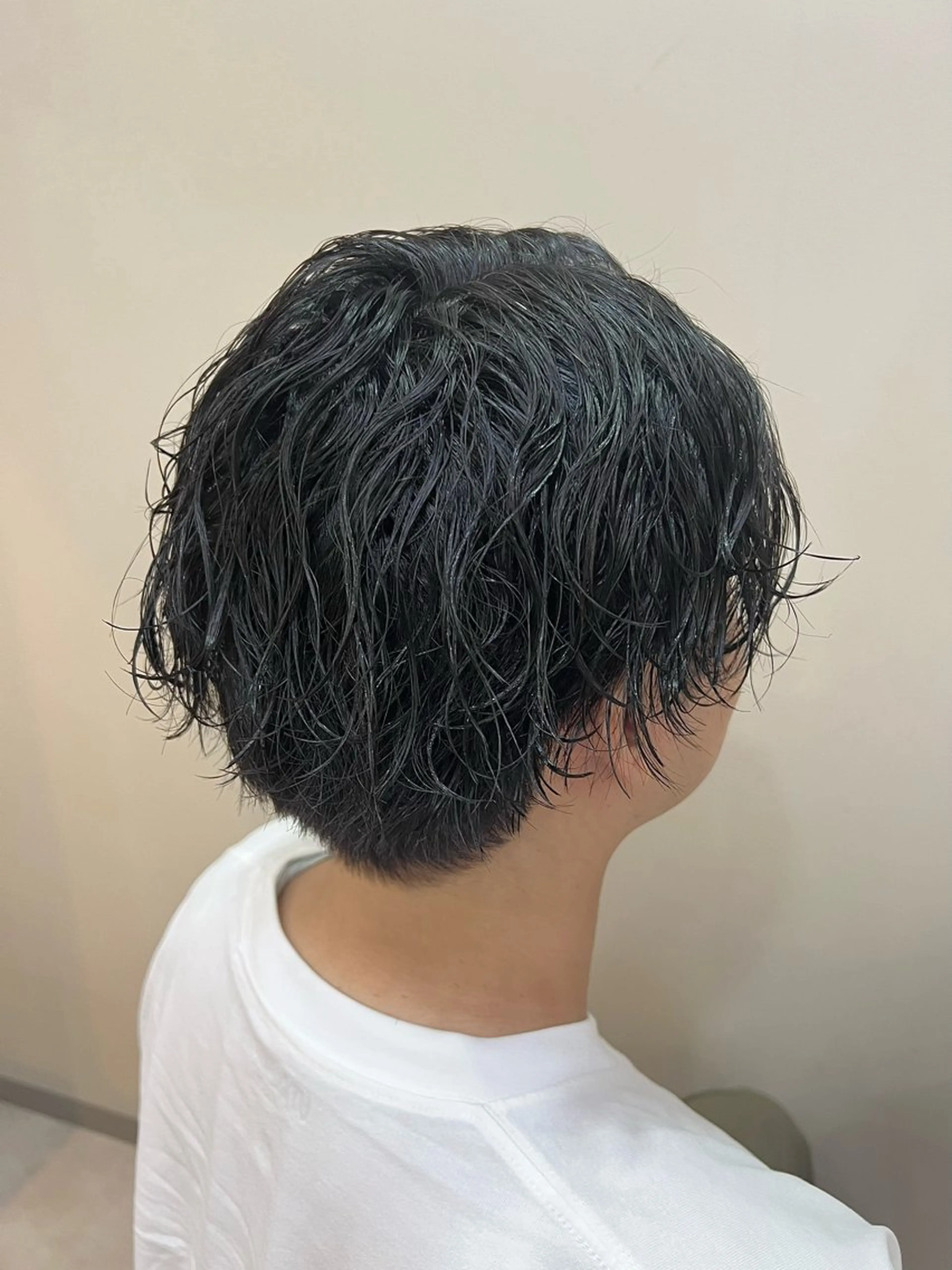 パーマ 米林 遼のヘアスタイル