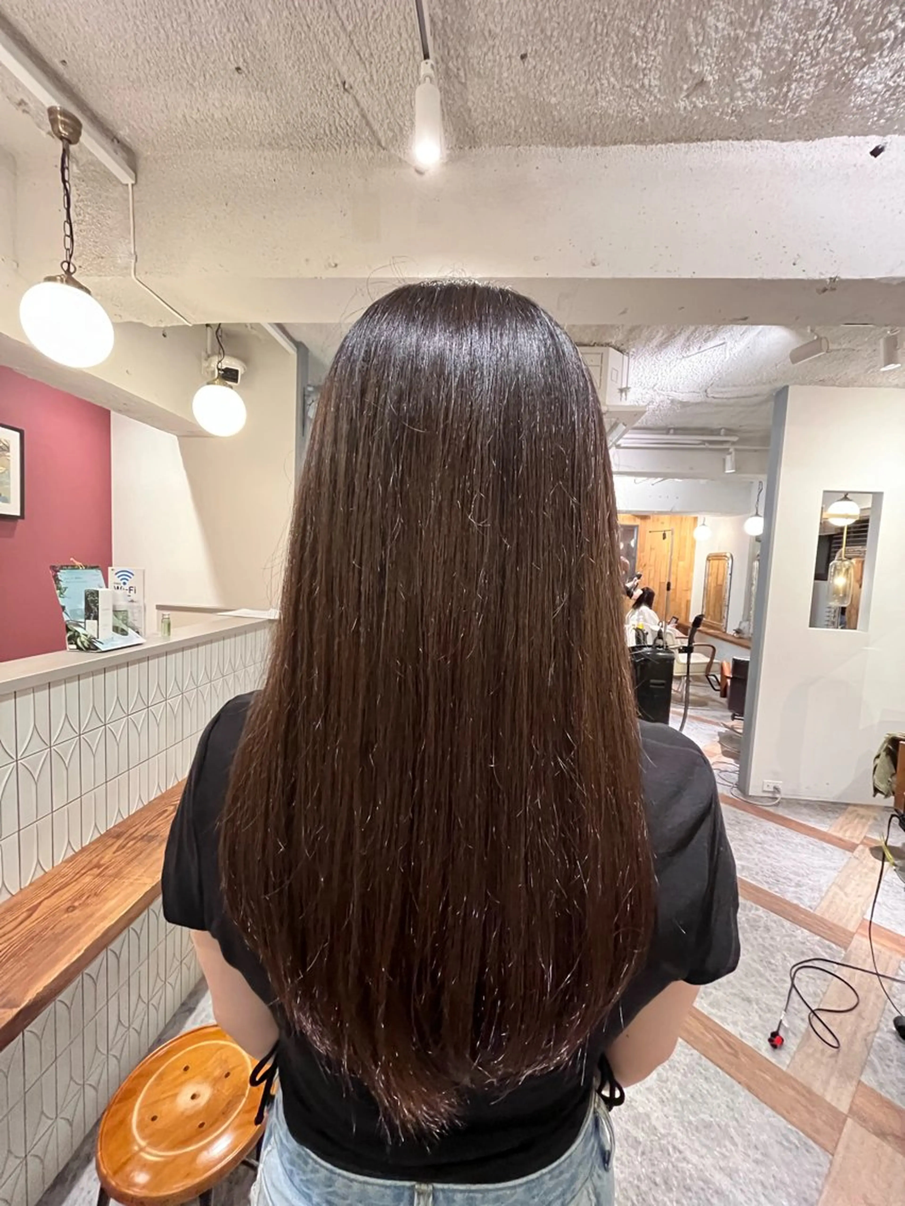 ロング トリートメント 🍏Rio🍏 Color☆*。のヘアスタイル