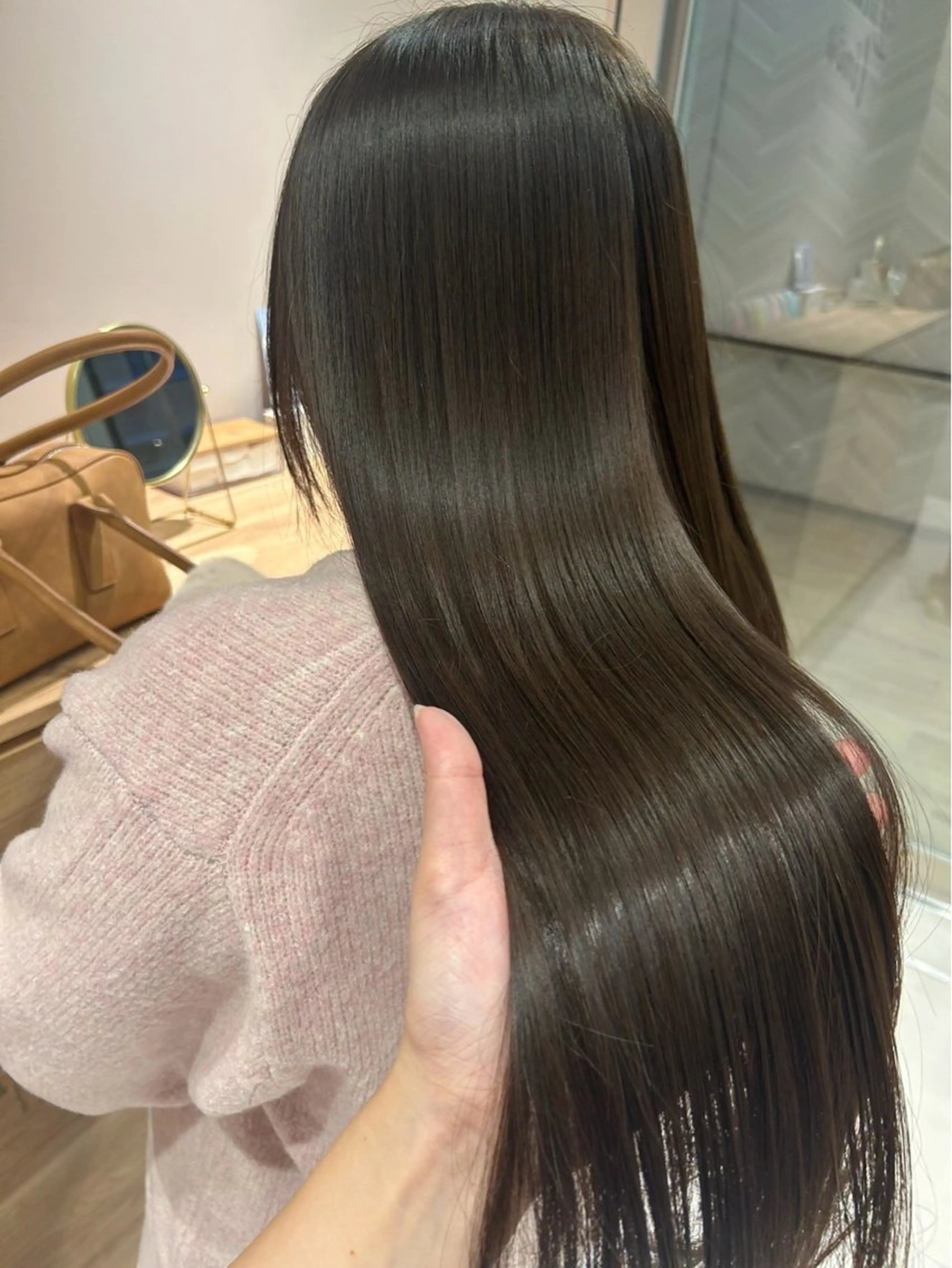 ロング 縮毛矯正 縮毛矯正 山田 恭華 /縮毛矯正のヘアスタイル