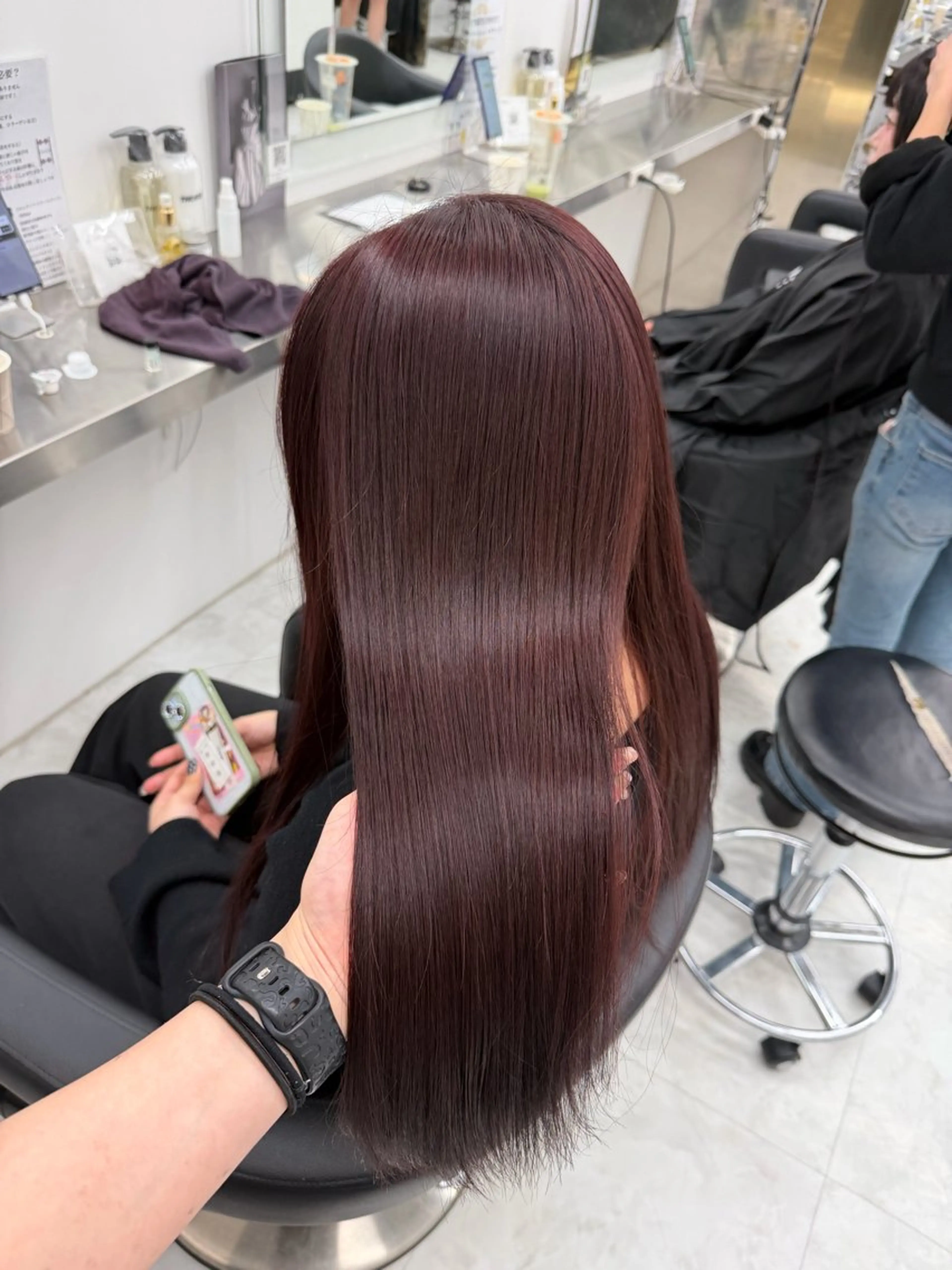 カラー ヘアカラー トリートメント 透ける透明感カラー 🎀anju/渋谷のヘアスタイル