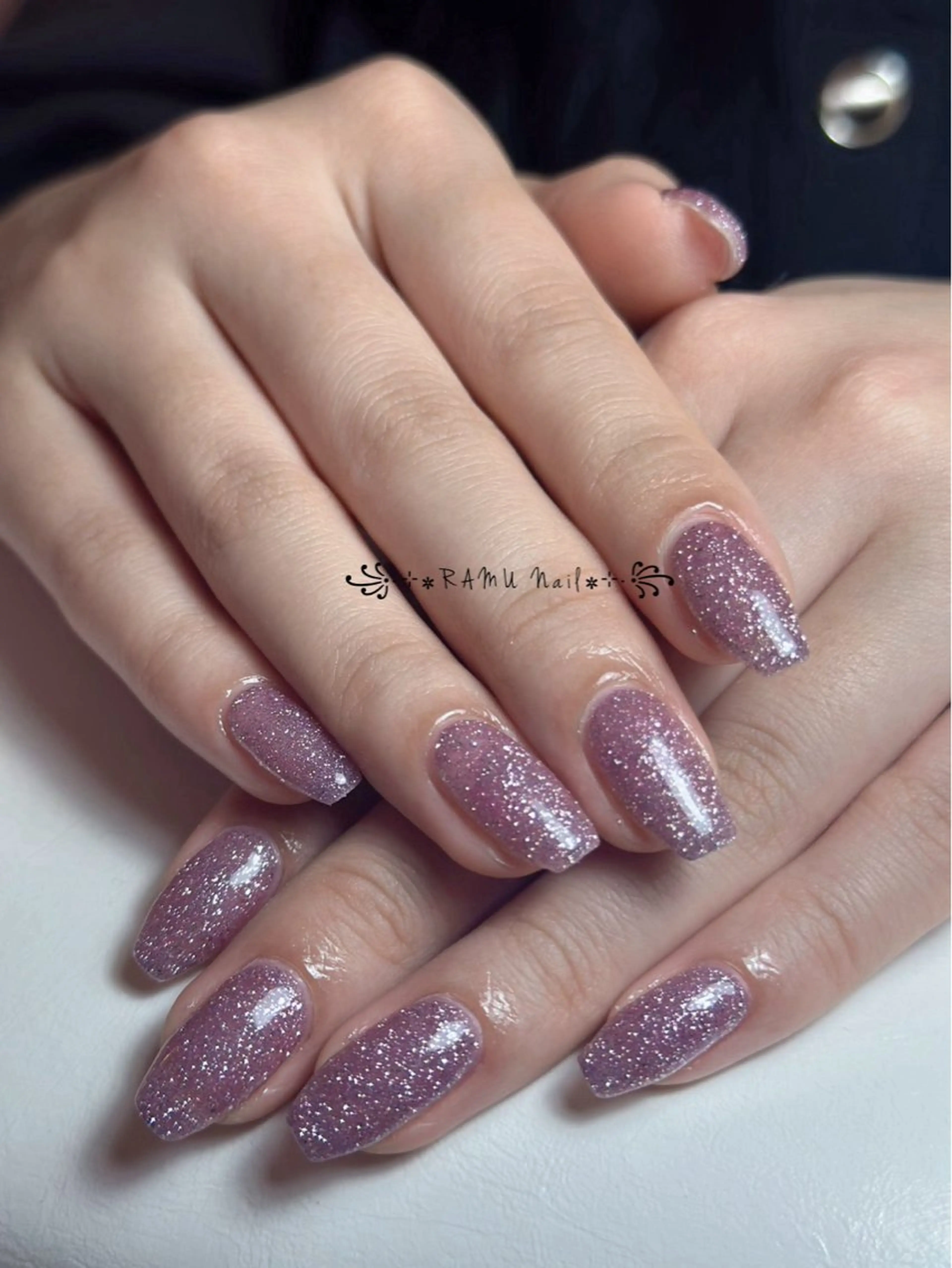 ネイル フレンチネイル 韓国ネイル シンプルネイル ワンホンネイル 冬ネイル ハンドネイル RAMU Nail 恵比寿店のネイルデザイン