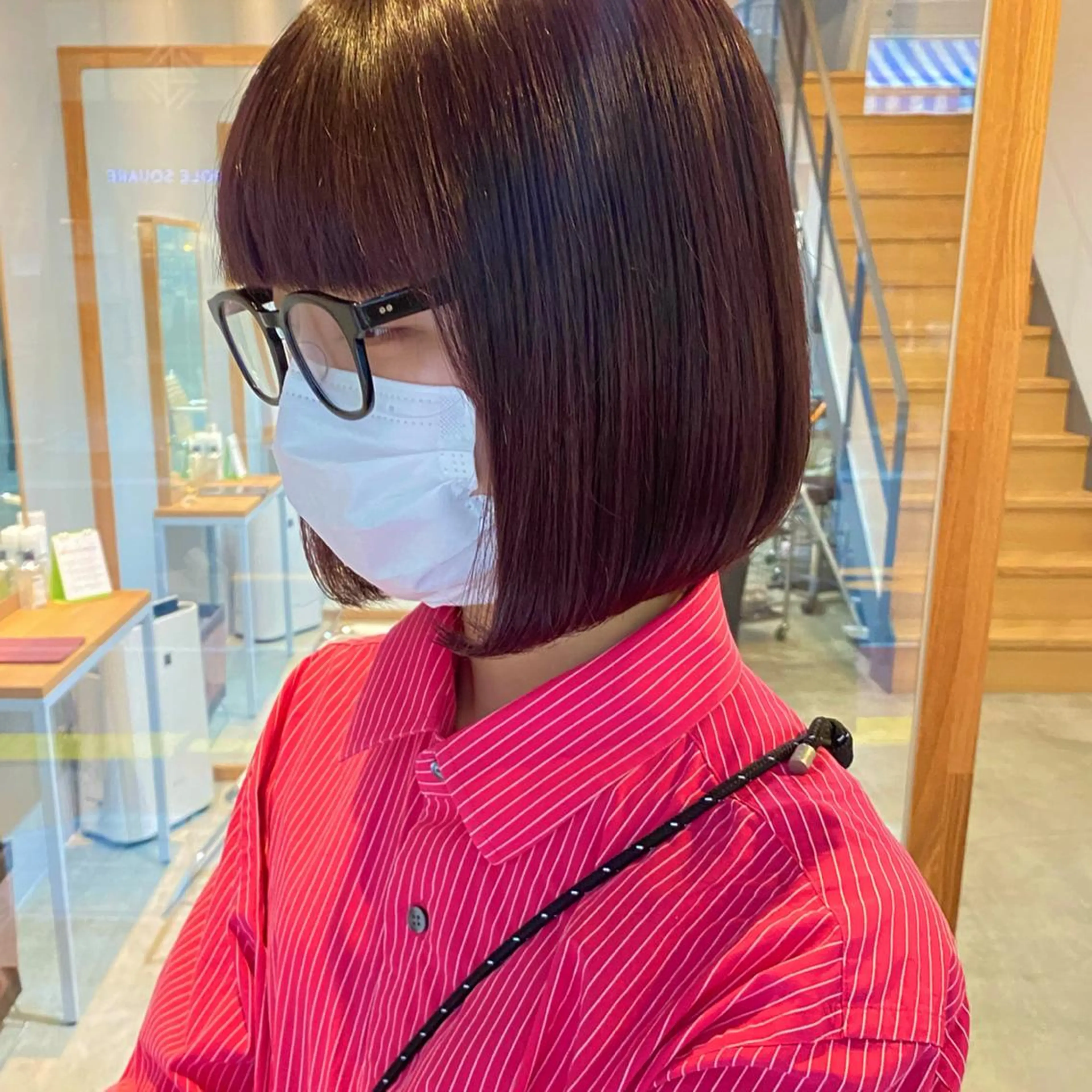 ショート カラー カット トリートメント shiga mariaのヘアスタイル