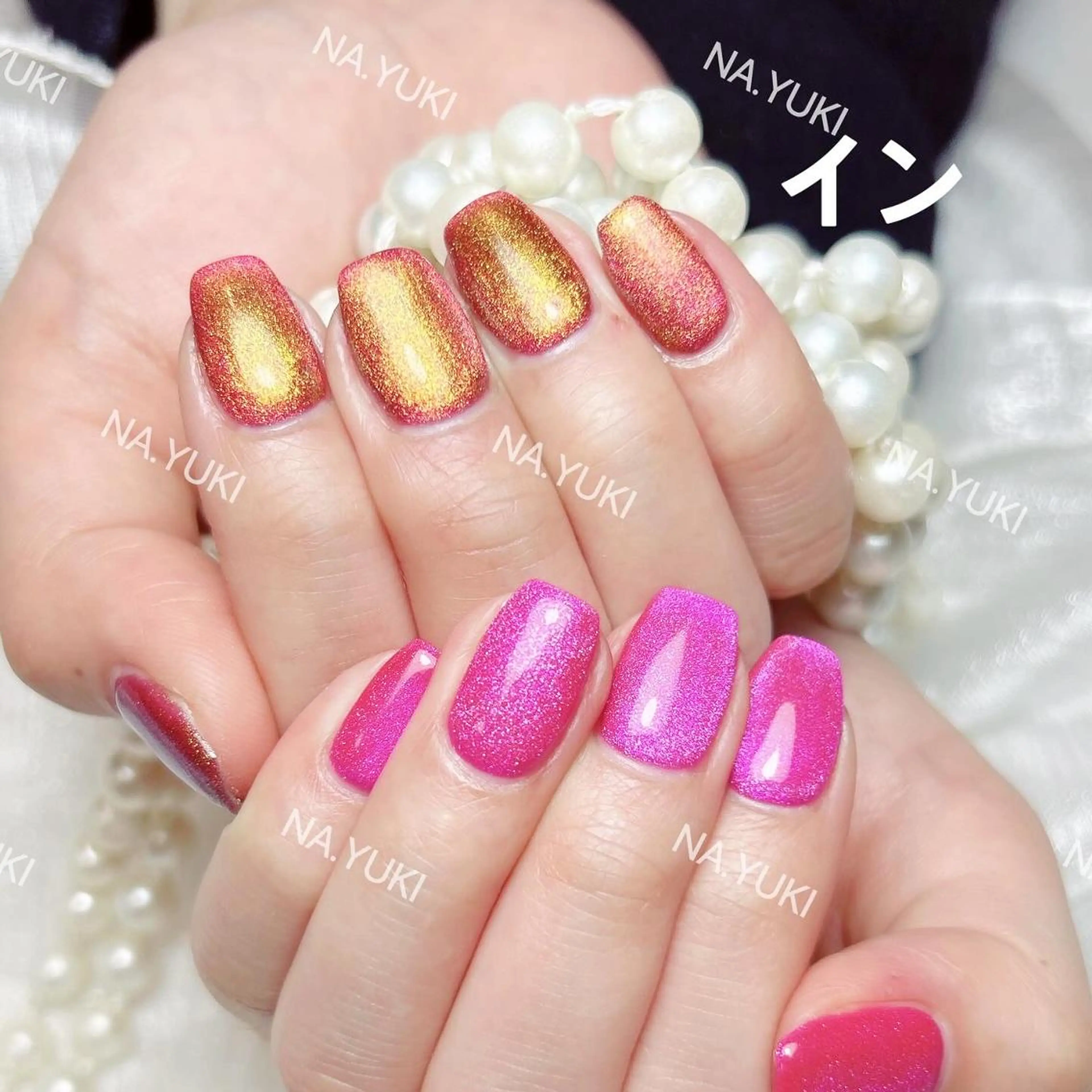 ネイル ハンドネイル ハンドケア YUKI 💗 渋谷店のネイルデザイン