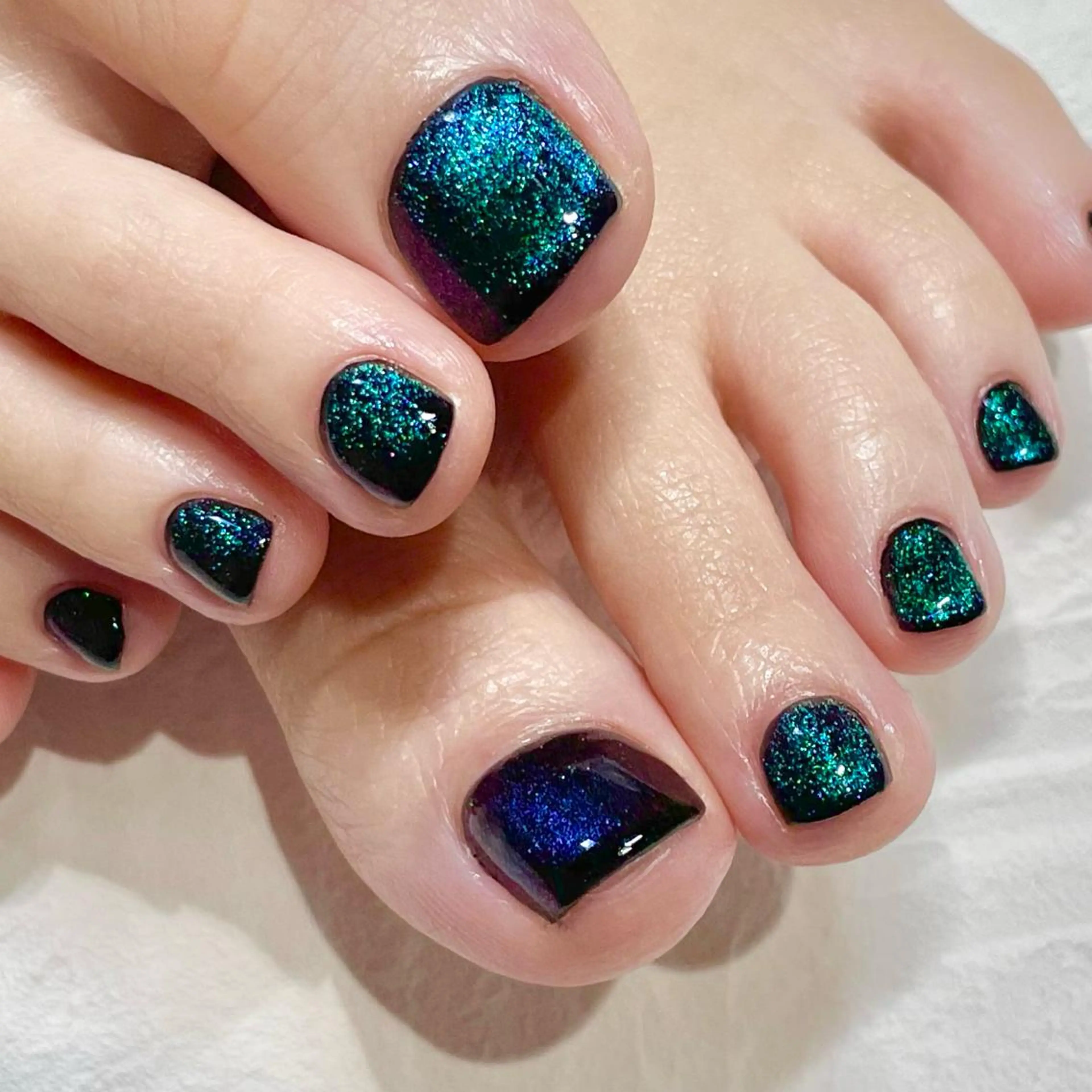 ネイル フットネイル マグネットネイル Nail Salon Y.のネイルデザイン