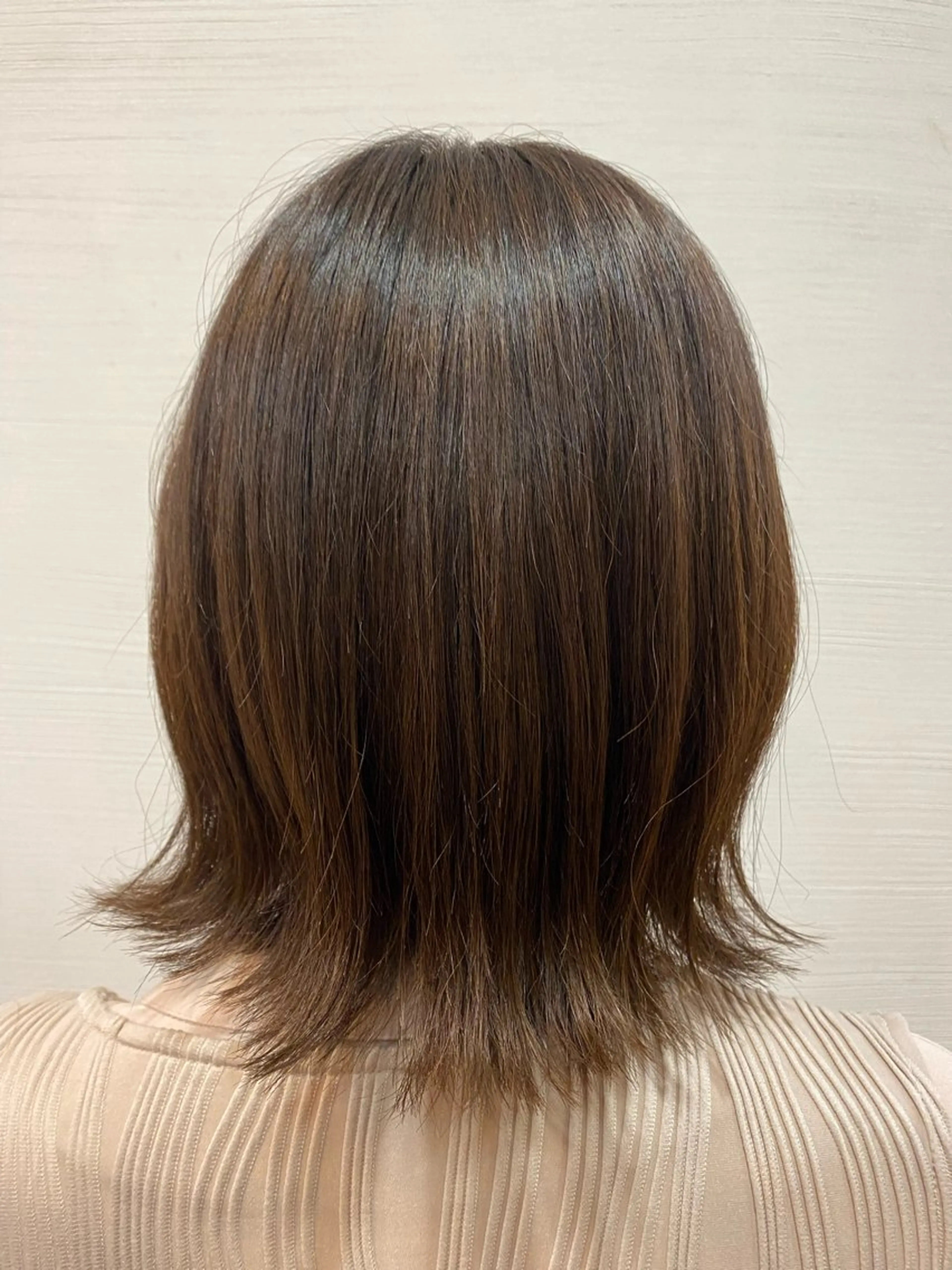 ミディアム アトリエファゴ Chikanoのヘアスタイル