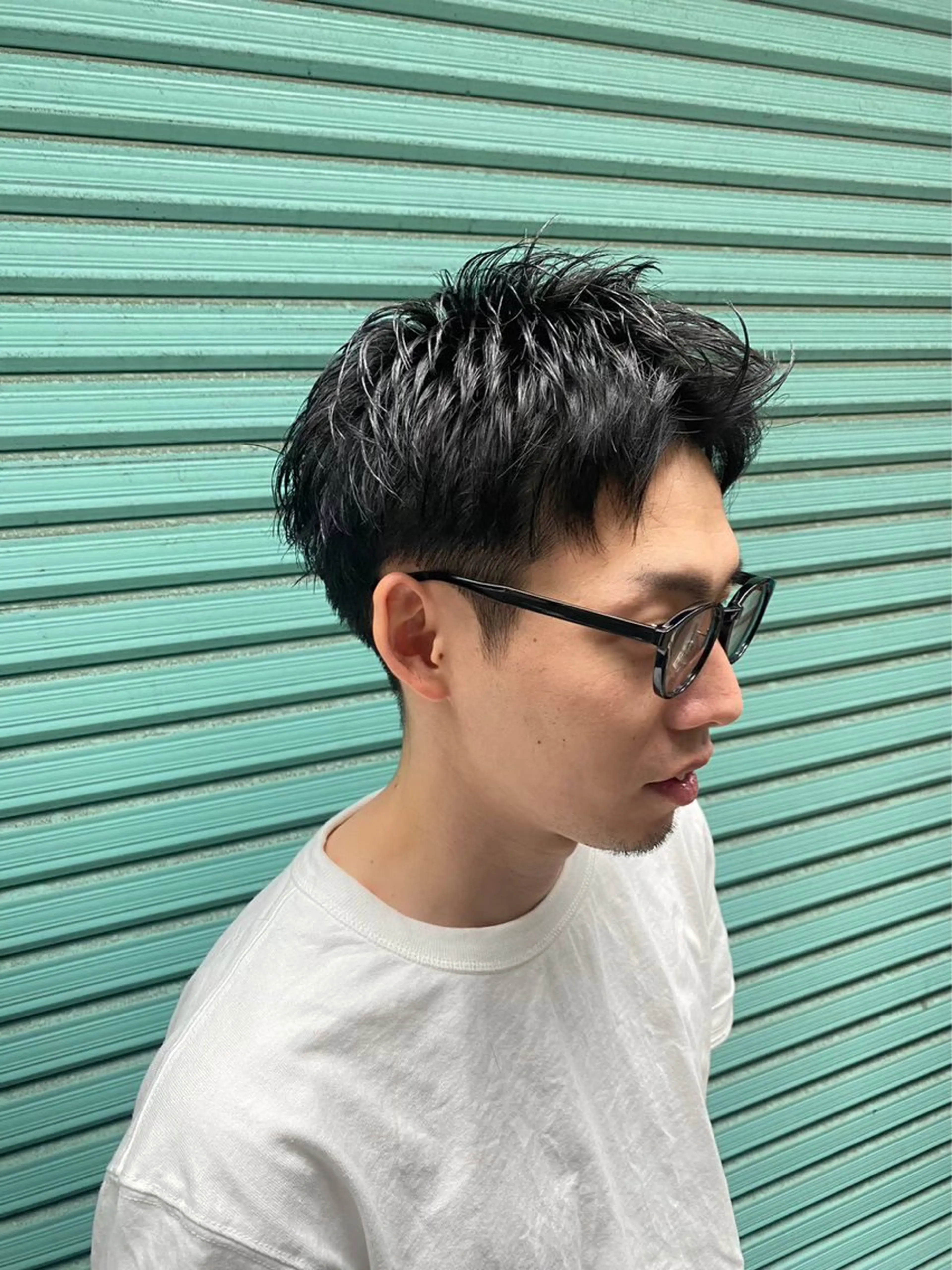 ショート メンズ カット ヘアカラー トリートメント lana hair 新宿/髪質改善のヘアスタイル