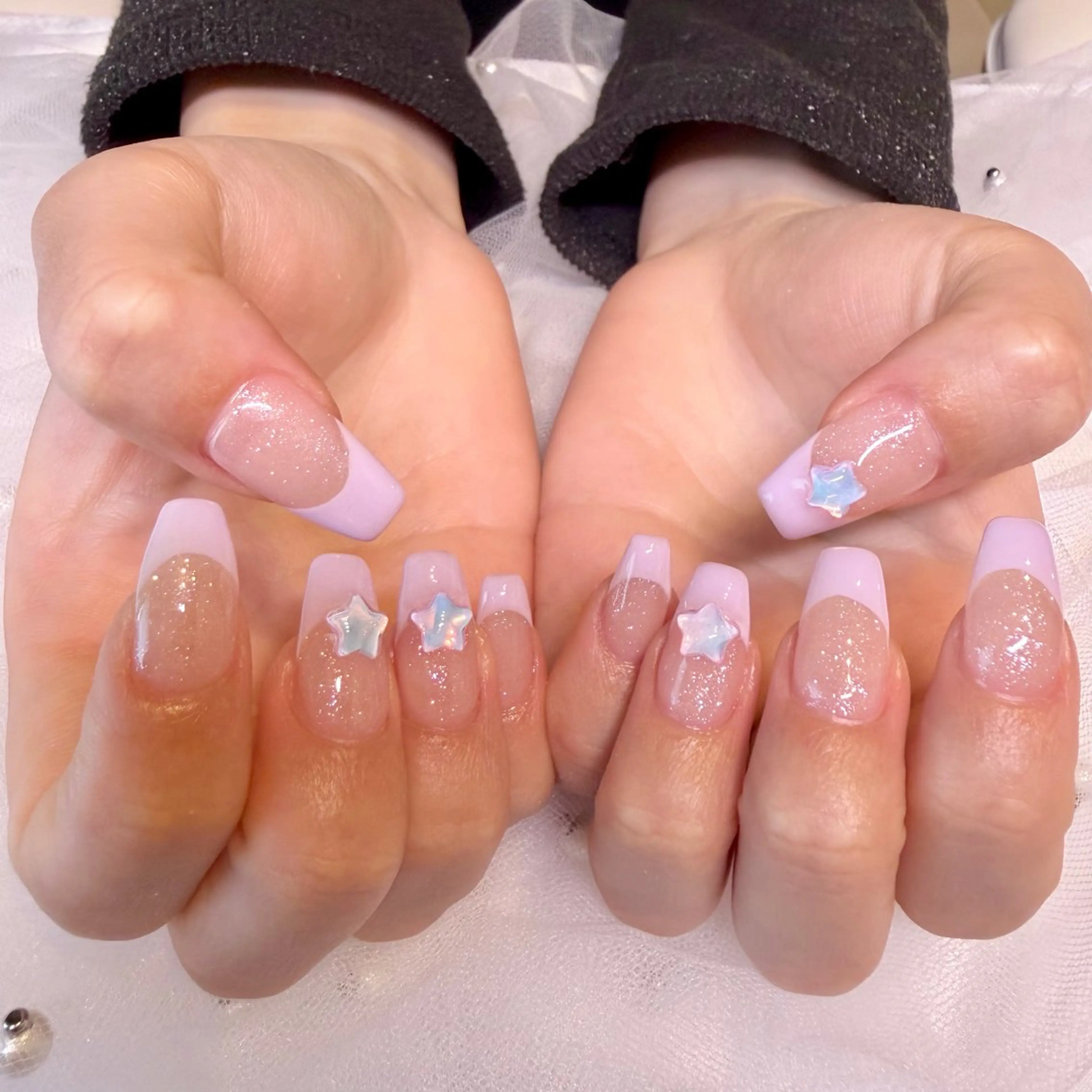 ネイル キラキラネイル ハンドネイル nail salon e'mu💐のネイルデザイン