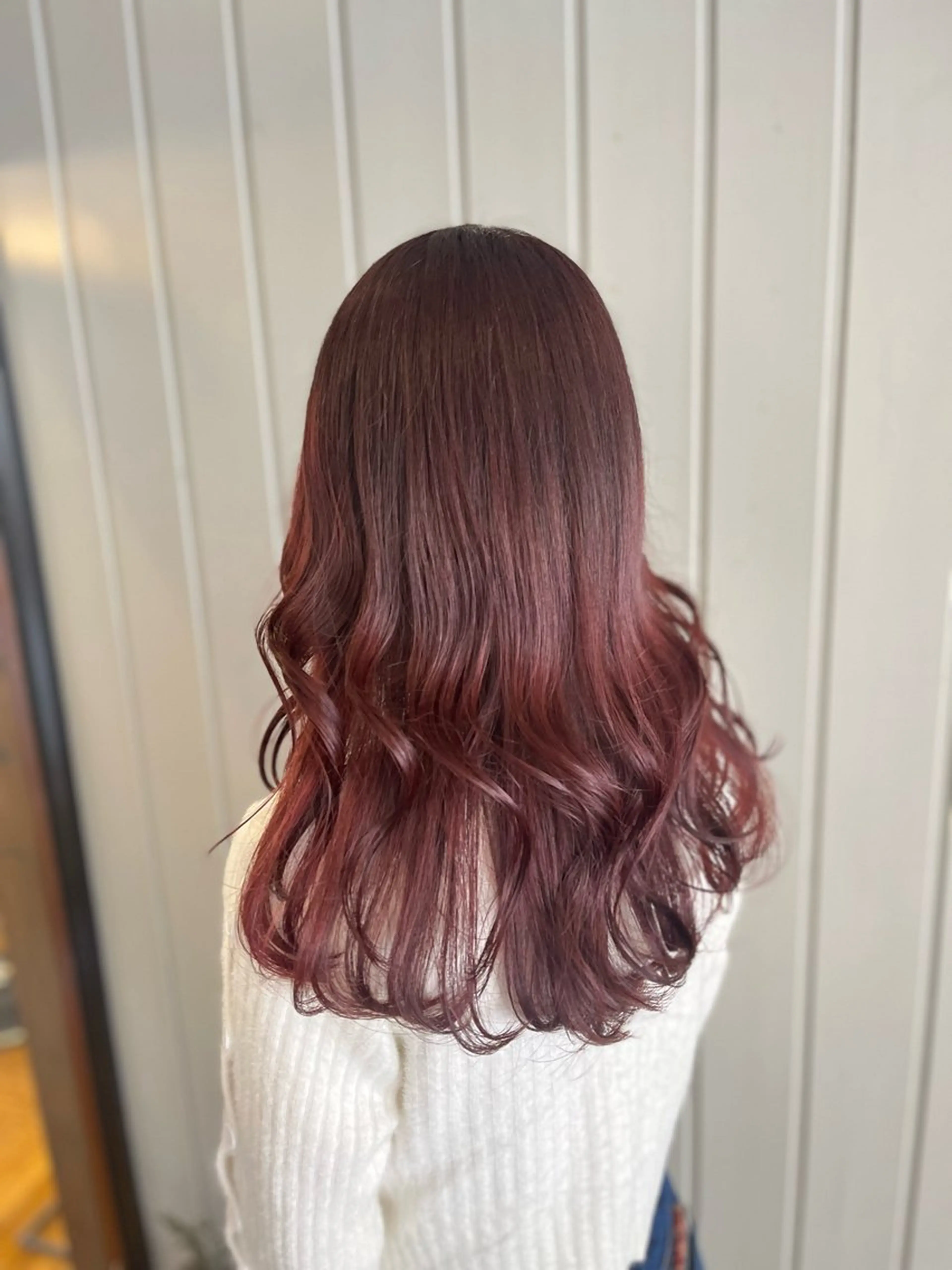 ロング 田中 結月のヘアスタイル