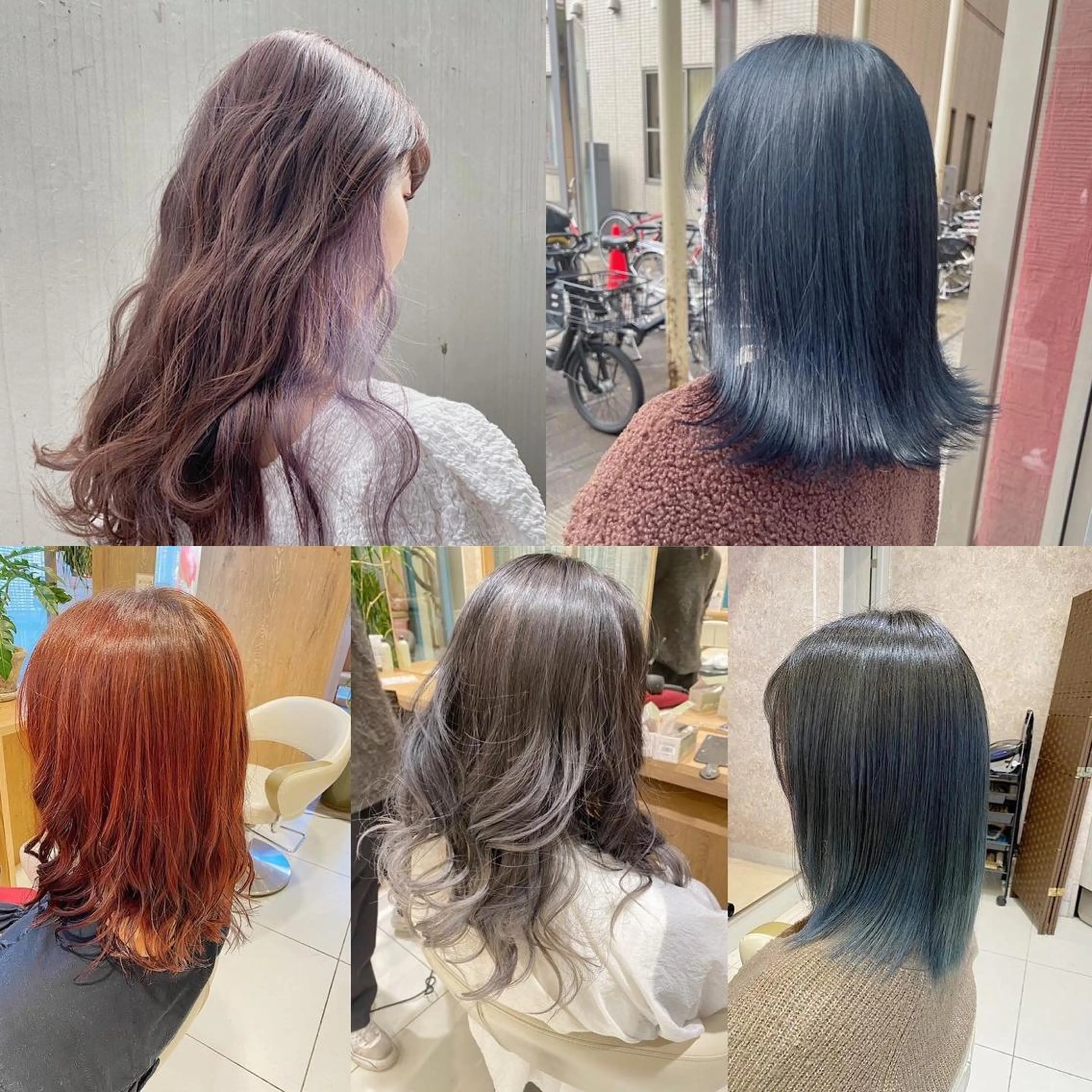 ロング カラー 黒染めを使わない暗染 🫧佐伯　蓮のヘアスタイル