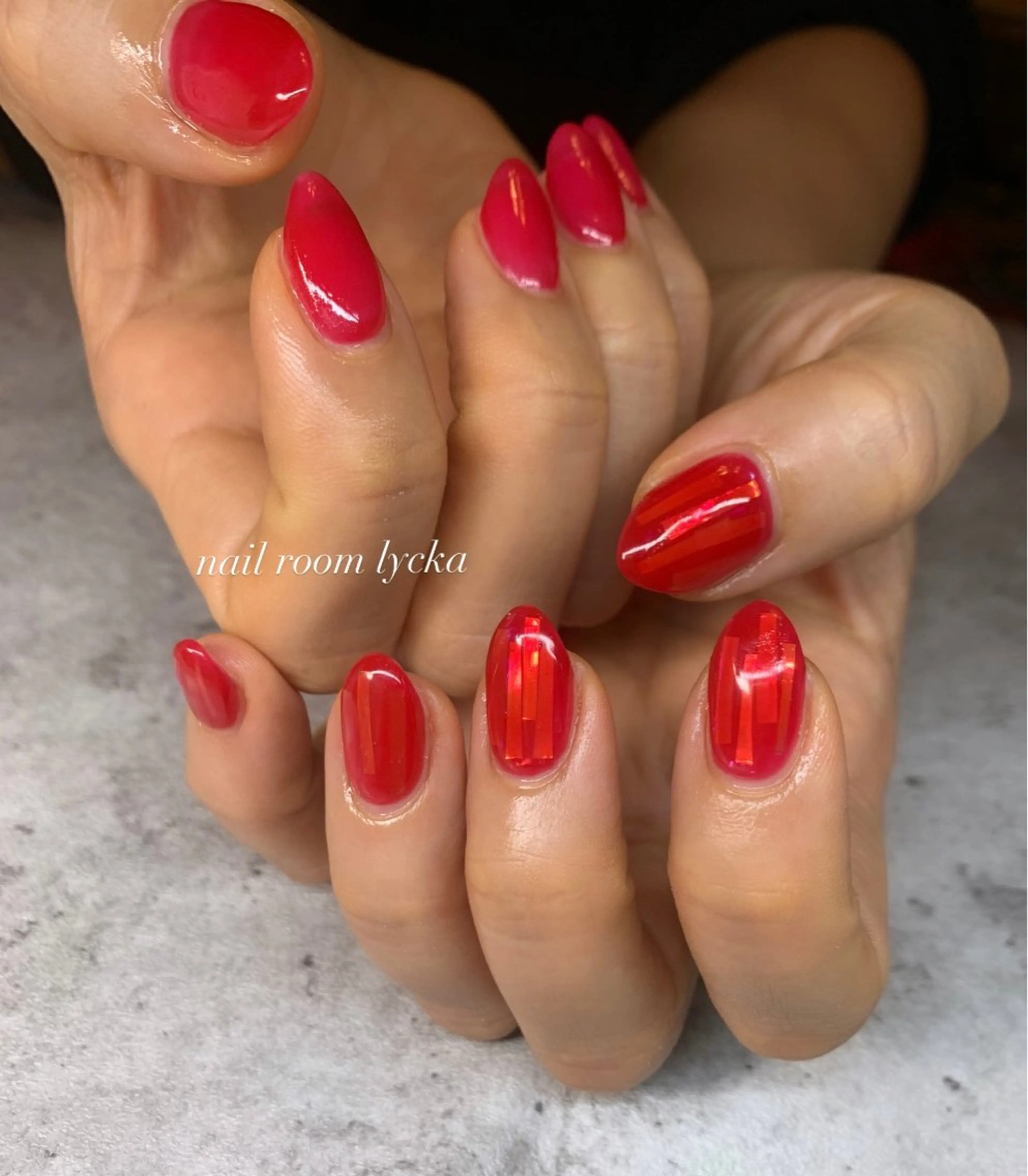 ネイル ﾈｲﾙﾙｰﾑﾘｯｶ 𝐦𝐚𝐲𝐮のネイルデザイン