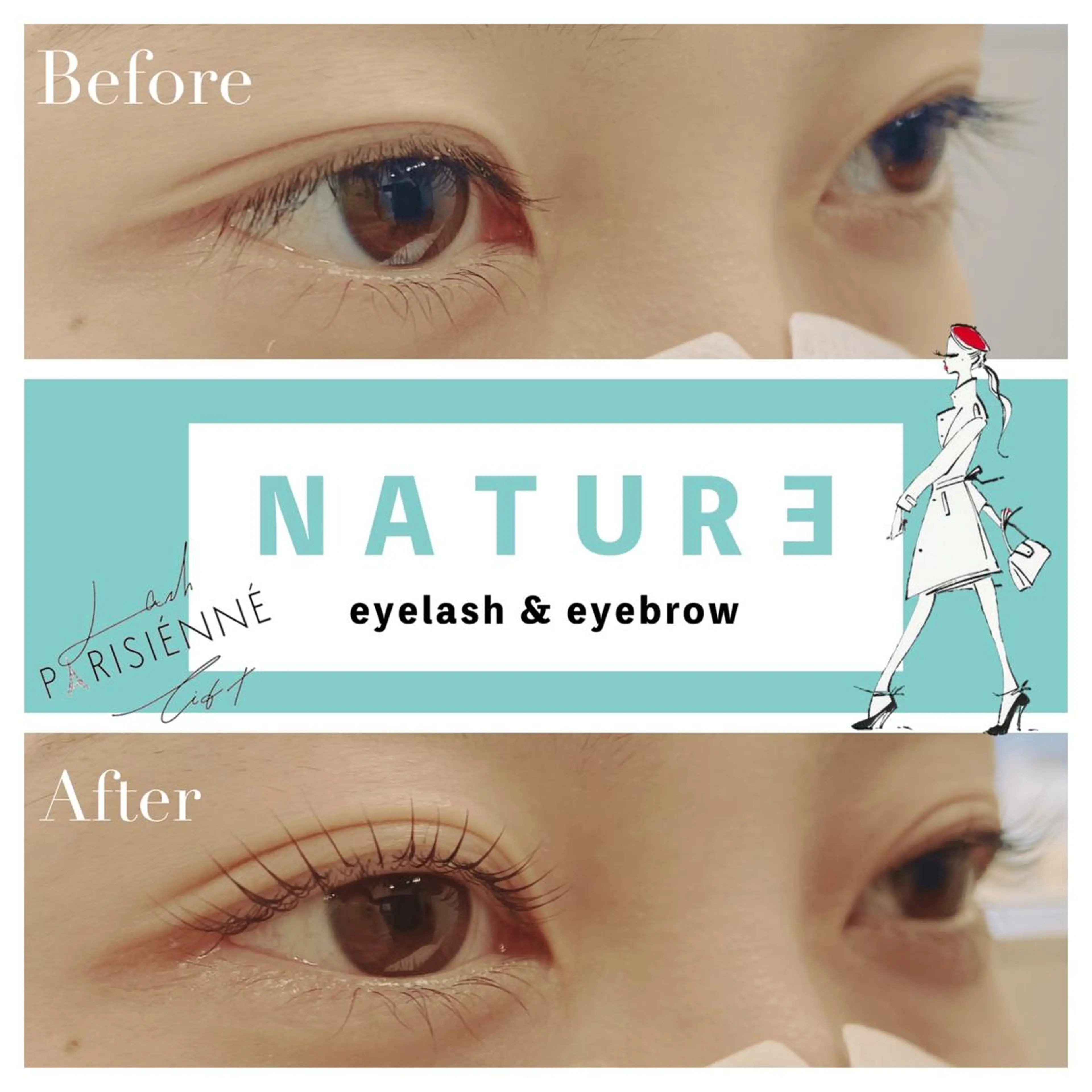 マツエク・マツパ NATURE MIYUのマツエク・マツパデザイン