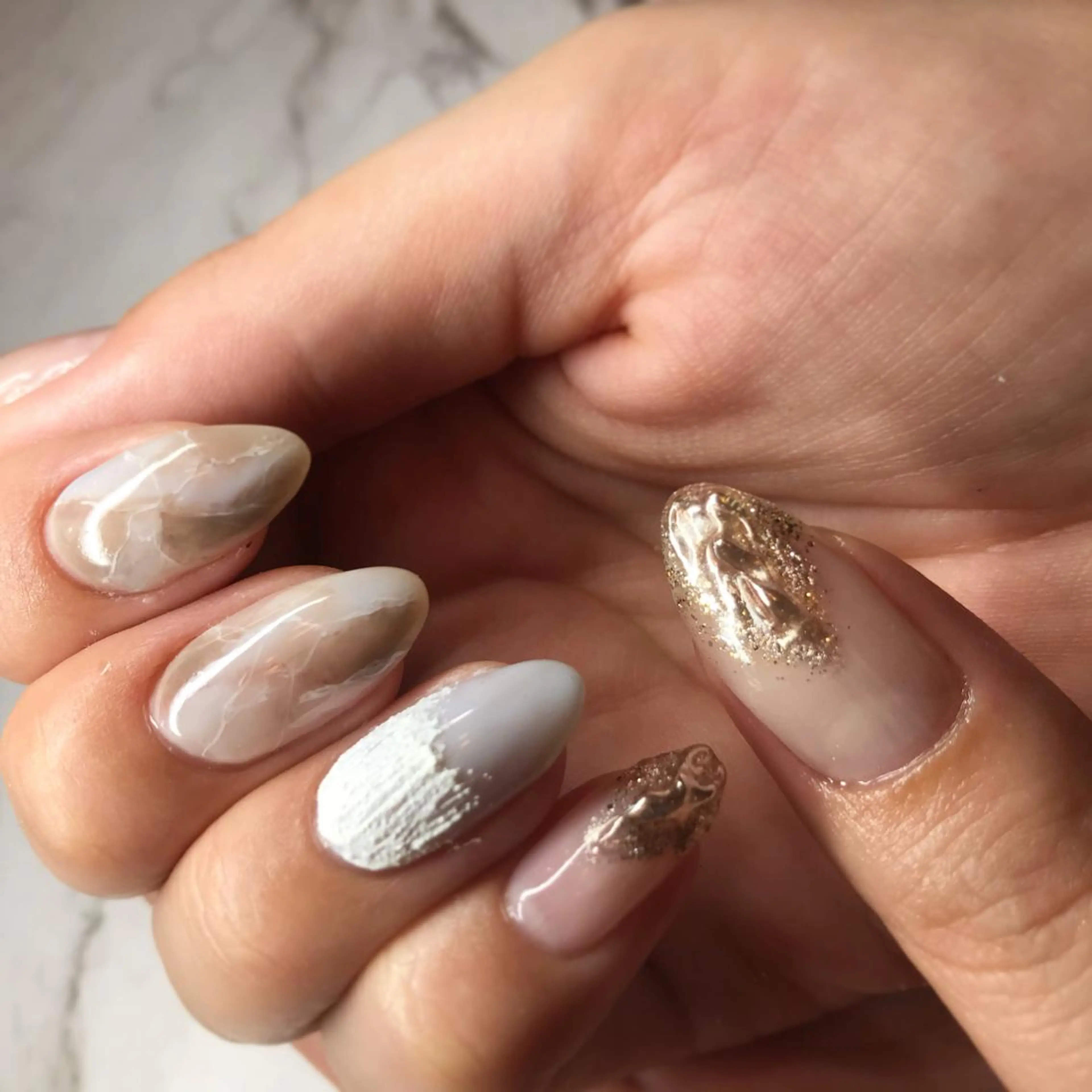 ネイル ハンドネイル y39nail toshiのネイルデザイン