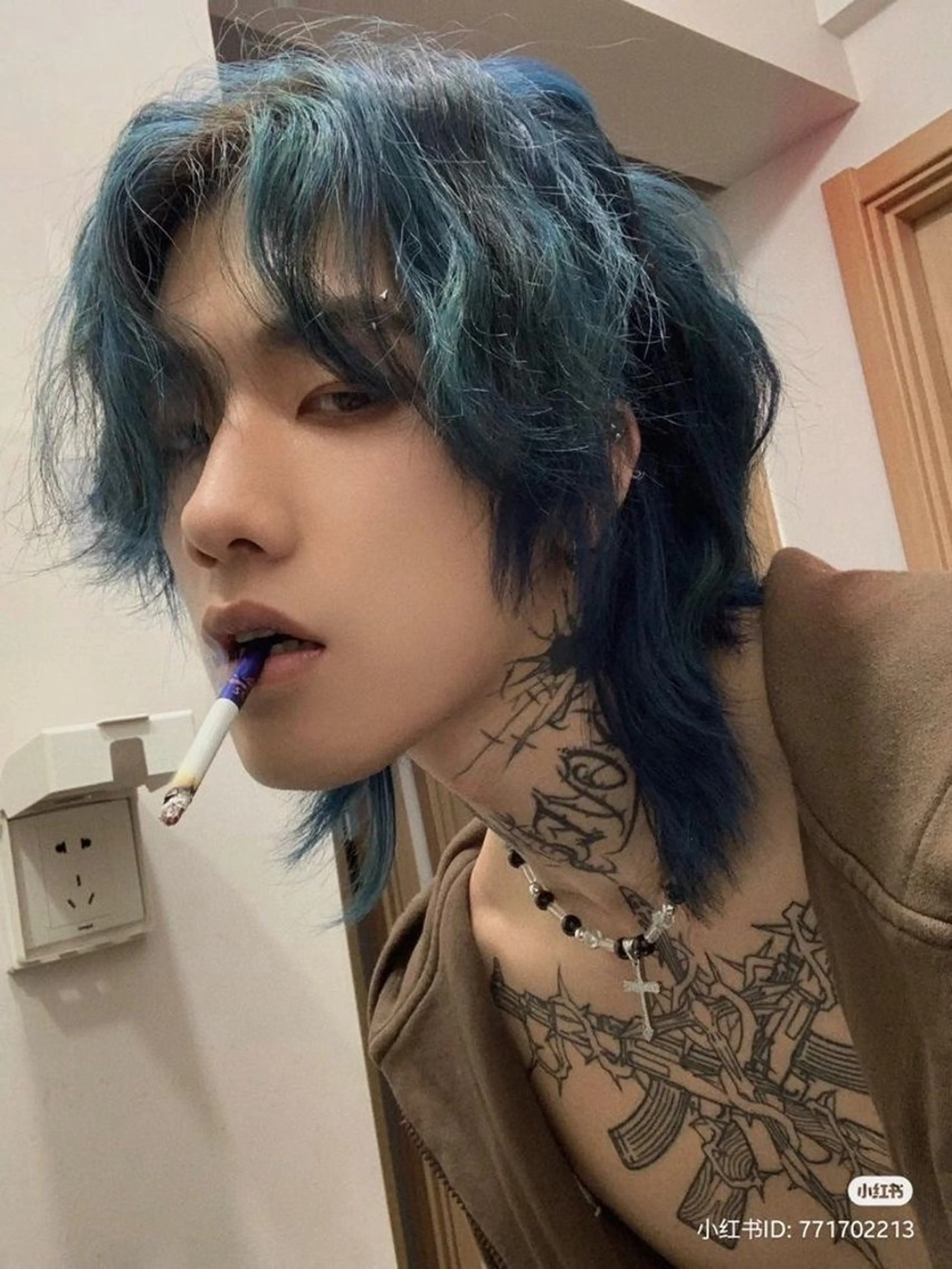 カラー メンズ ヘアカラー ᗰIᖇᗩ☼ 𐦍 ☼ ᑎᗩIᒪのネイルデザイン