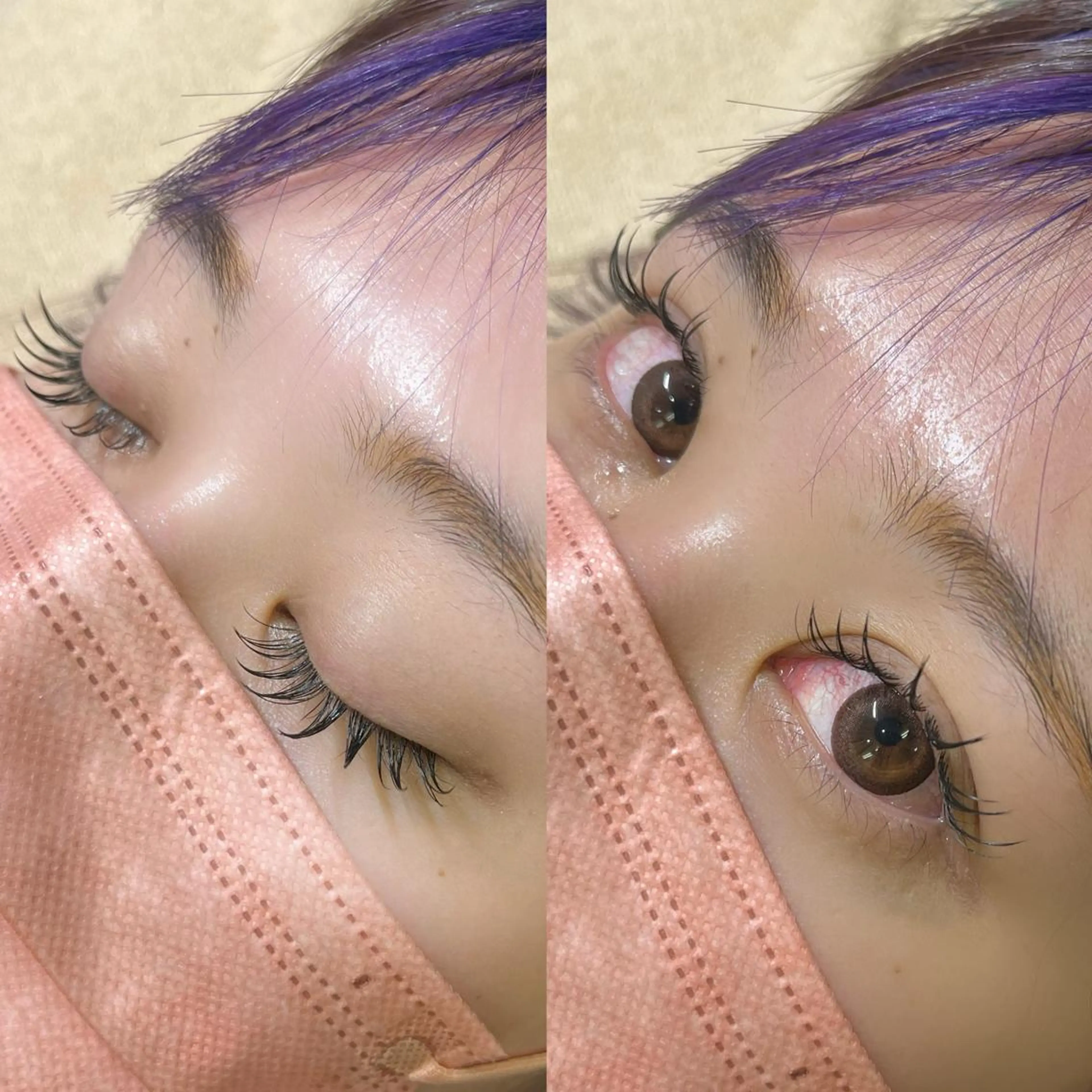 マツエク・マツパ フラットラッシュ MAQUIA倉吉店 野口のマツエク・マツパデザイン