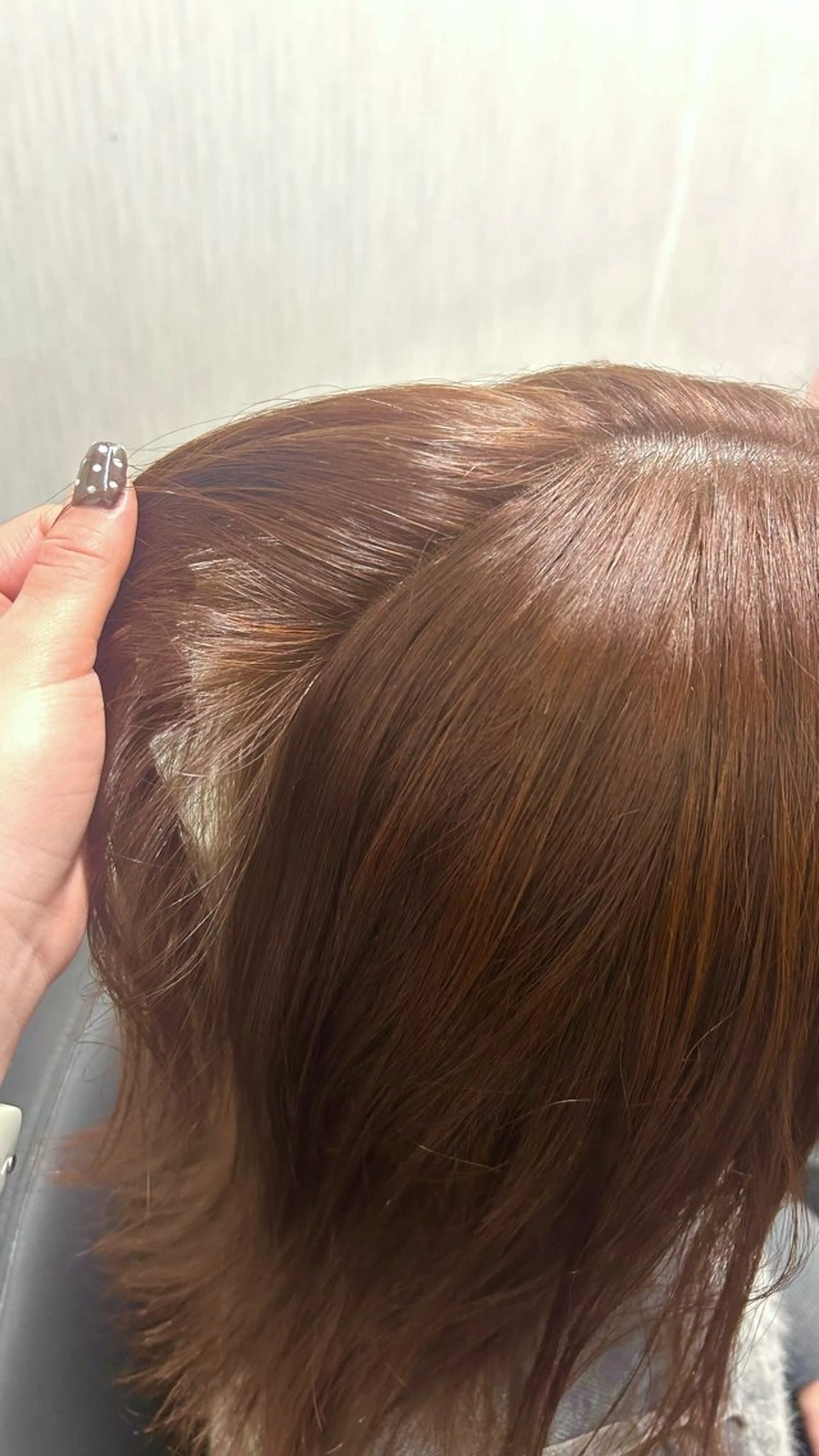 ミディアム カラー 佐原 恵利香のヘアスタイル