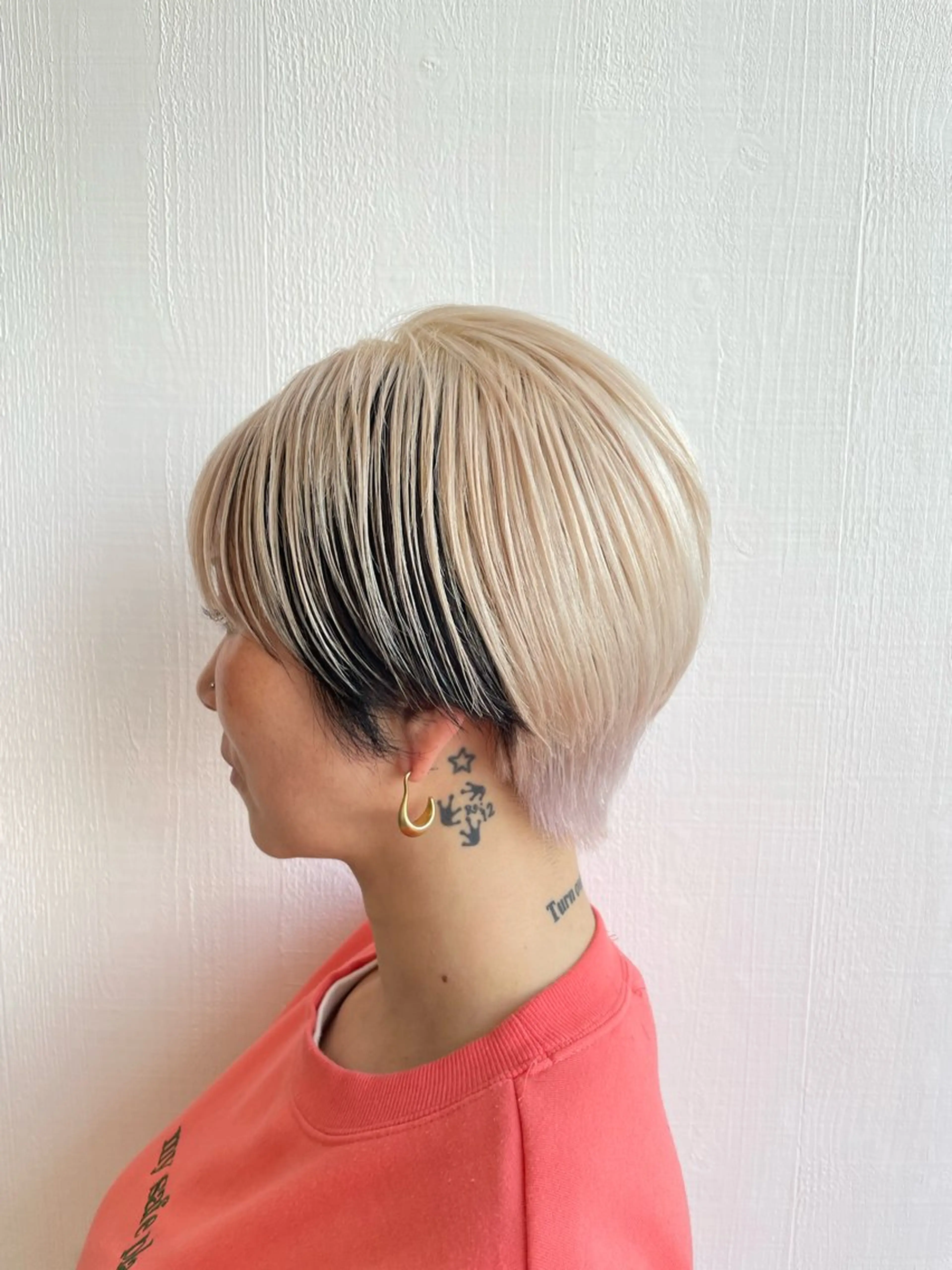 ショート カット ヘアカラー 浅川恵太/縮毛矯正 /ブリーチ縮毛矯正のヘアスタイル