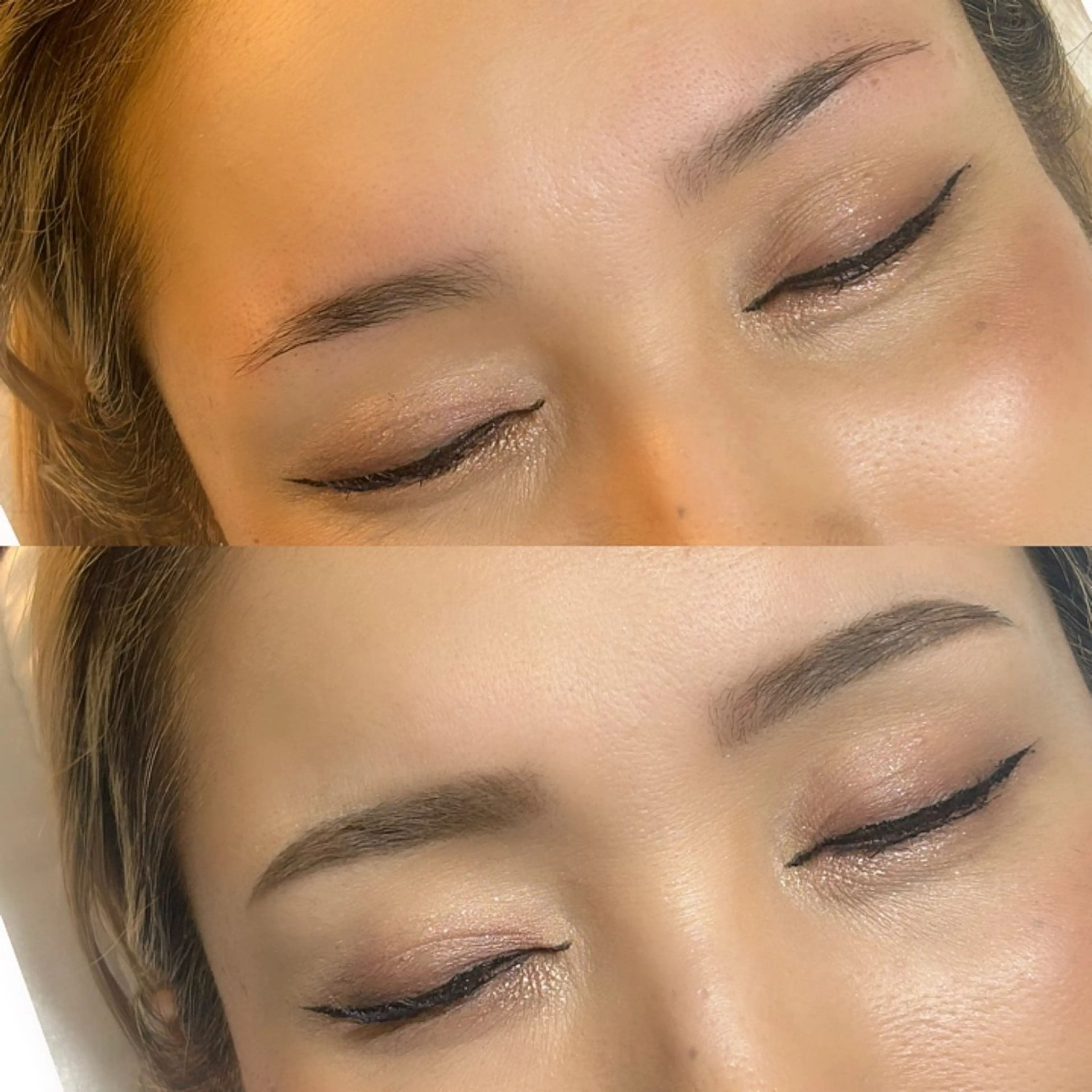 アイブロウ ハリウッドブロウリフト Lowé nailのネイルデザイン