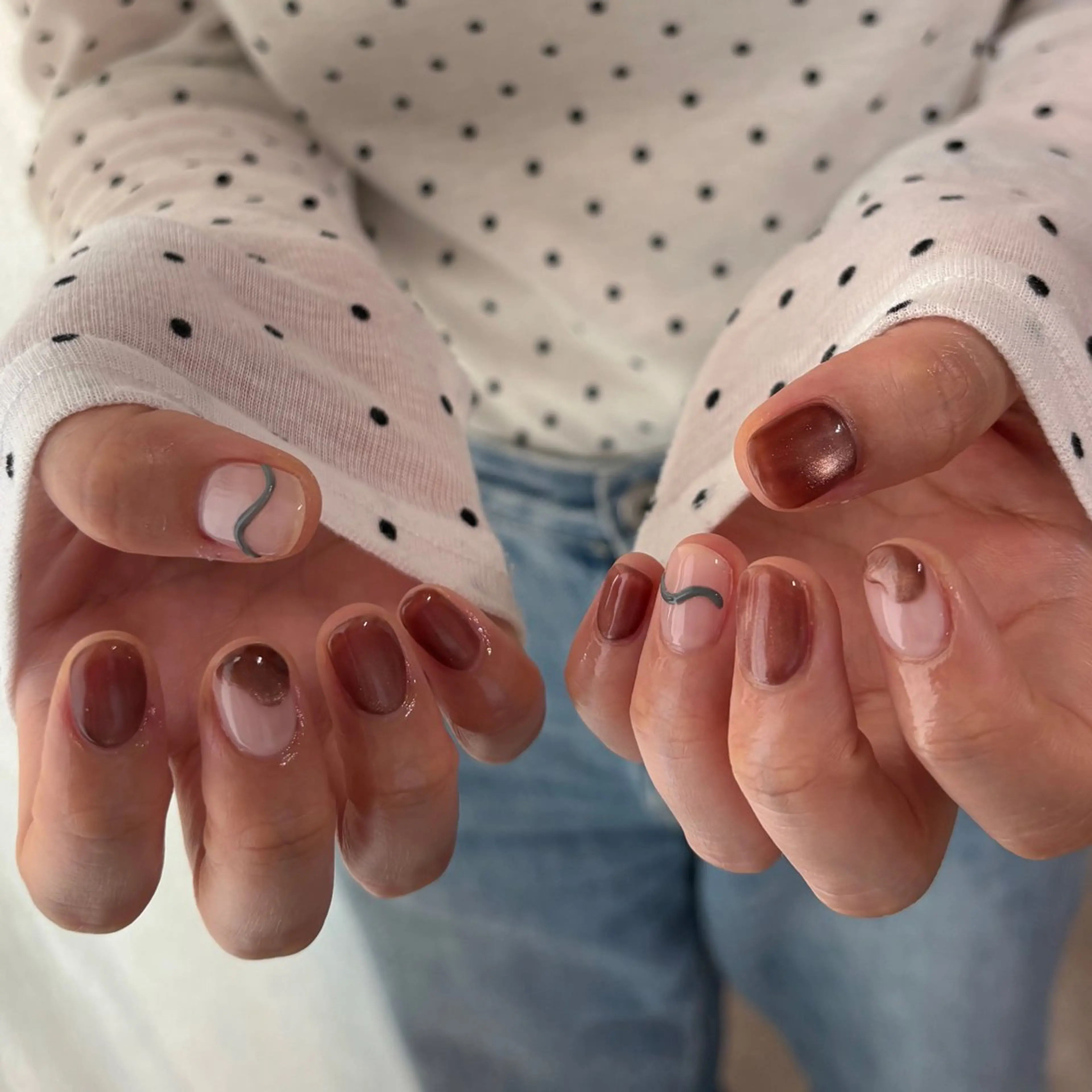 ネイル ハンドネイル nail salon Cyaanのネイルデザイン