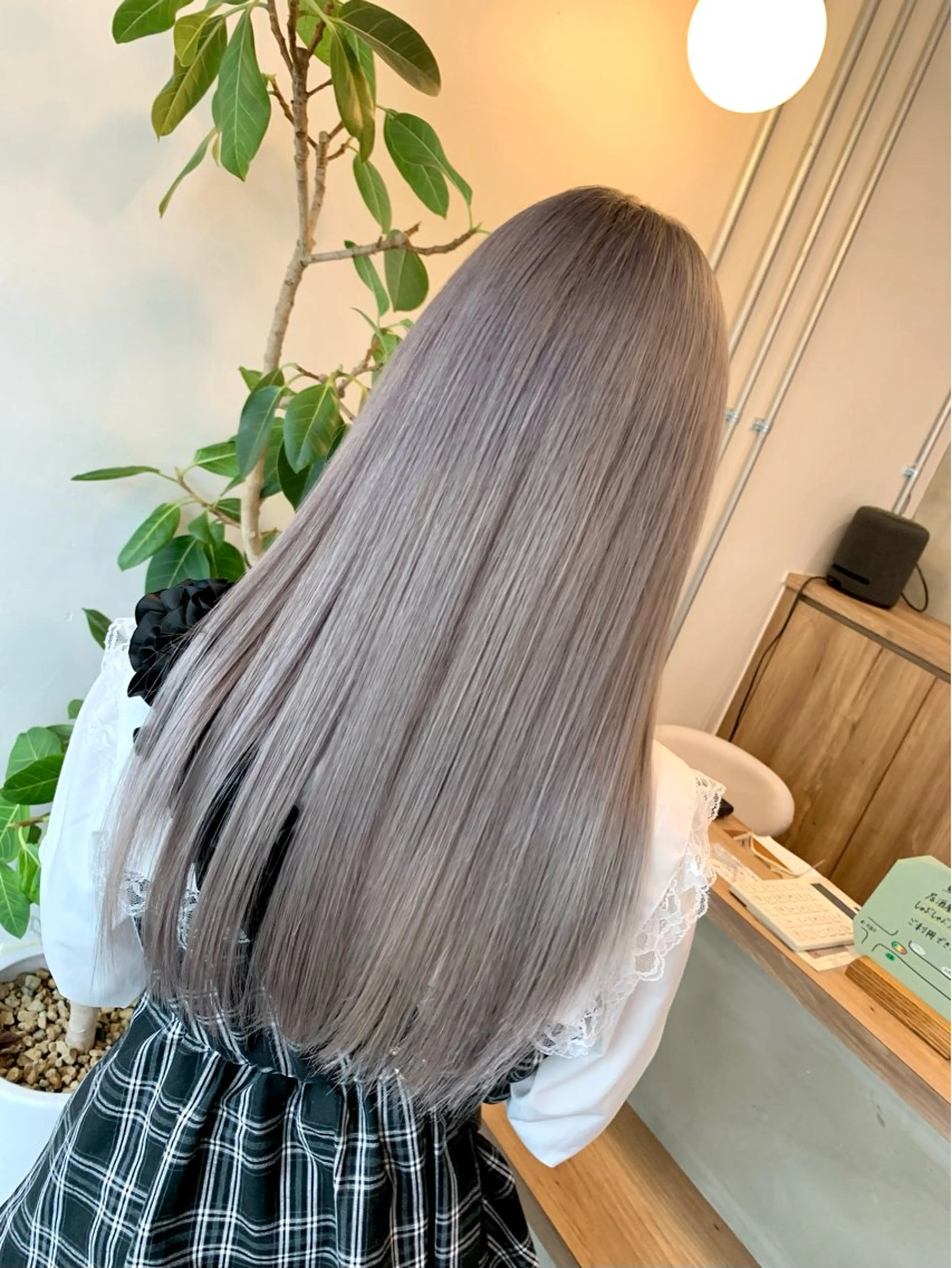 カラー ブリーチ/ストレート ダブルカラーtetoのヘアスタイル