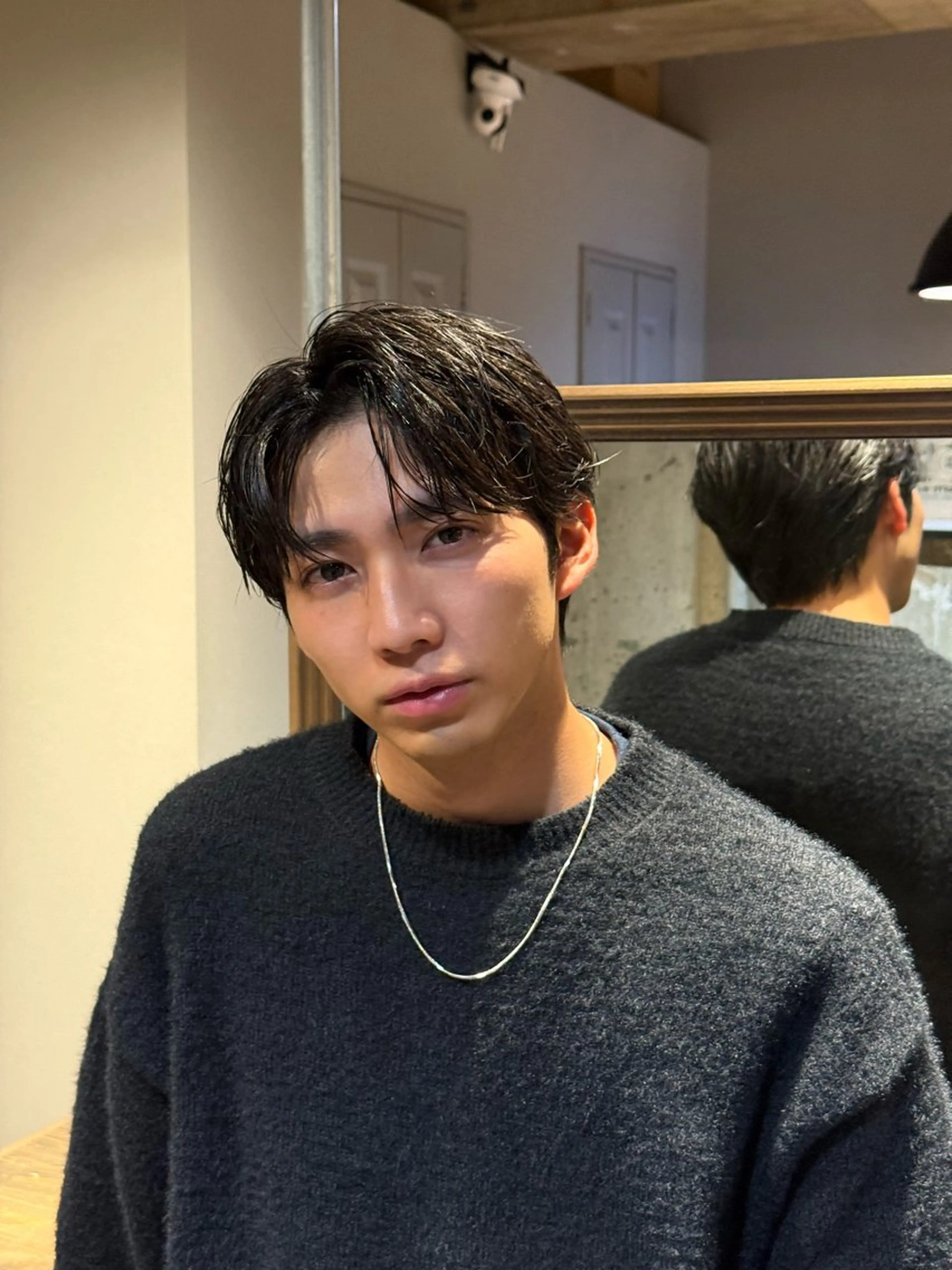 ショート パーマ メンズ メンズパーマ ニュアンスパーマ カット パーマ 縮毛矯正 メンズ/佐藤 恒輝のヘアスタイル