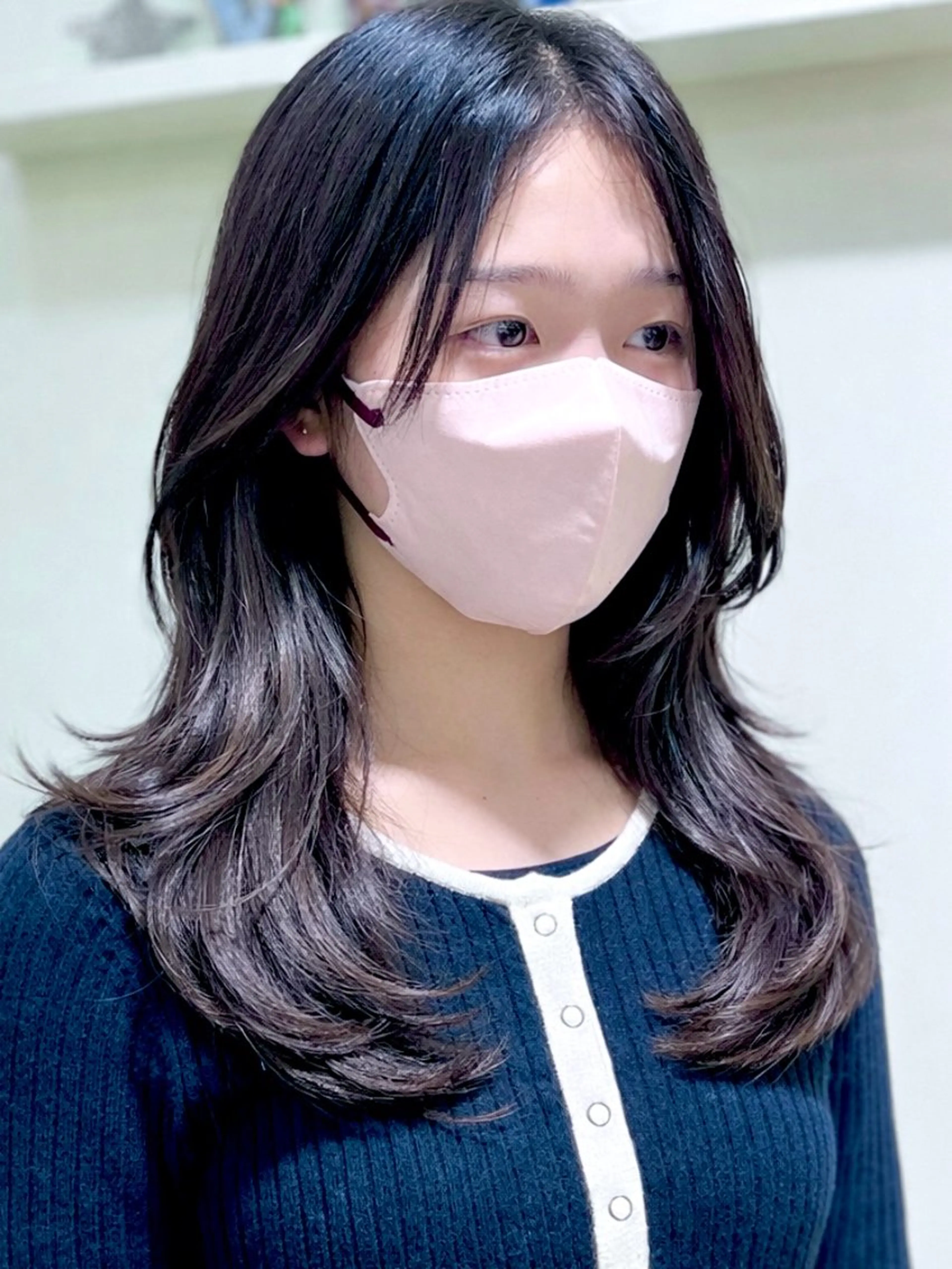 ロング オオソネ マリアのヘアスタイル