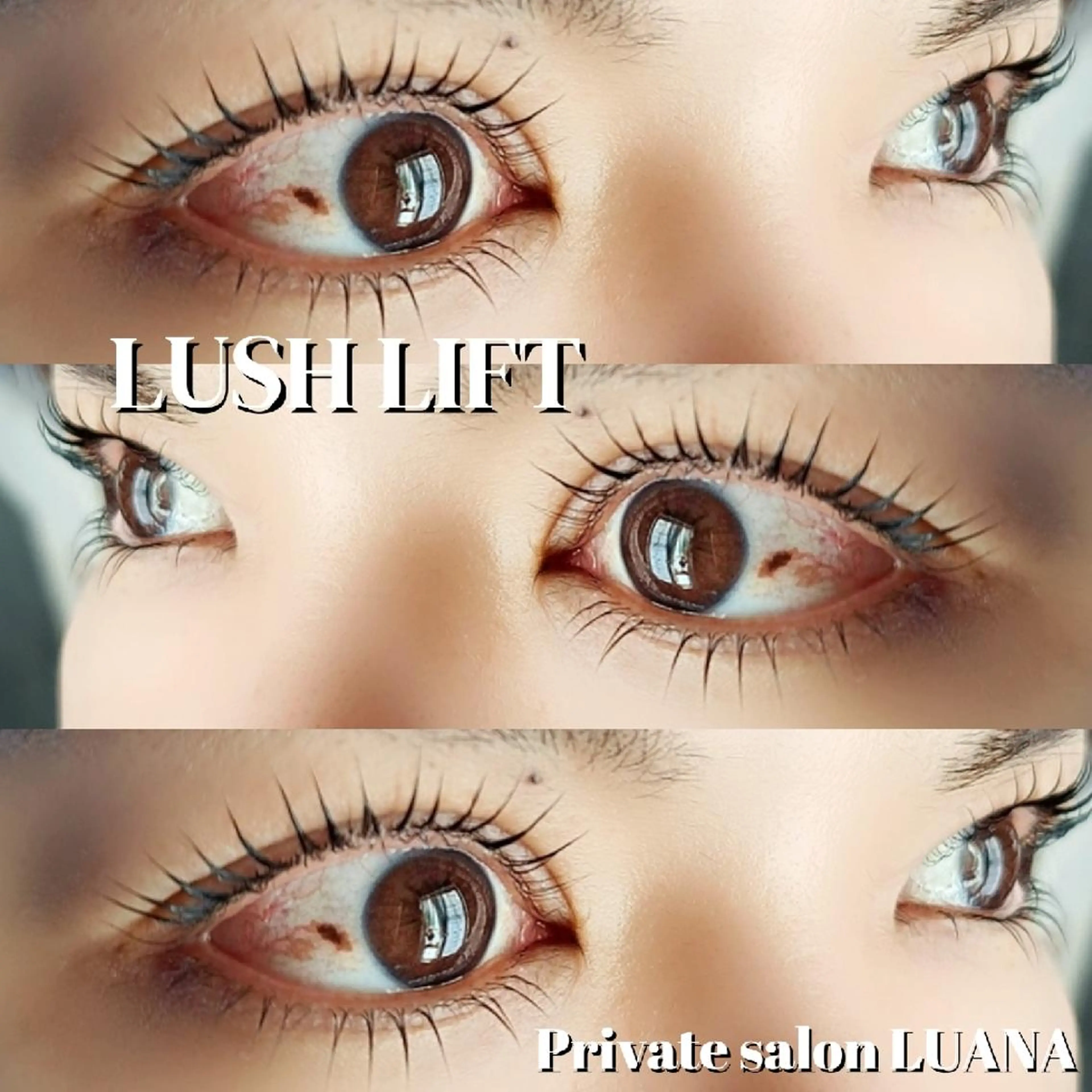 ケラチンラッシュリフト※上下👀✨(まつげパーマ)ケラチン3stpトリートメント＋仕上げコーティング込✨の写真