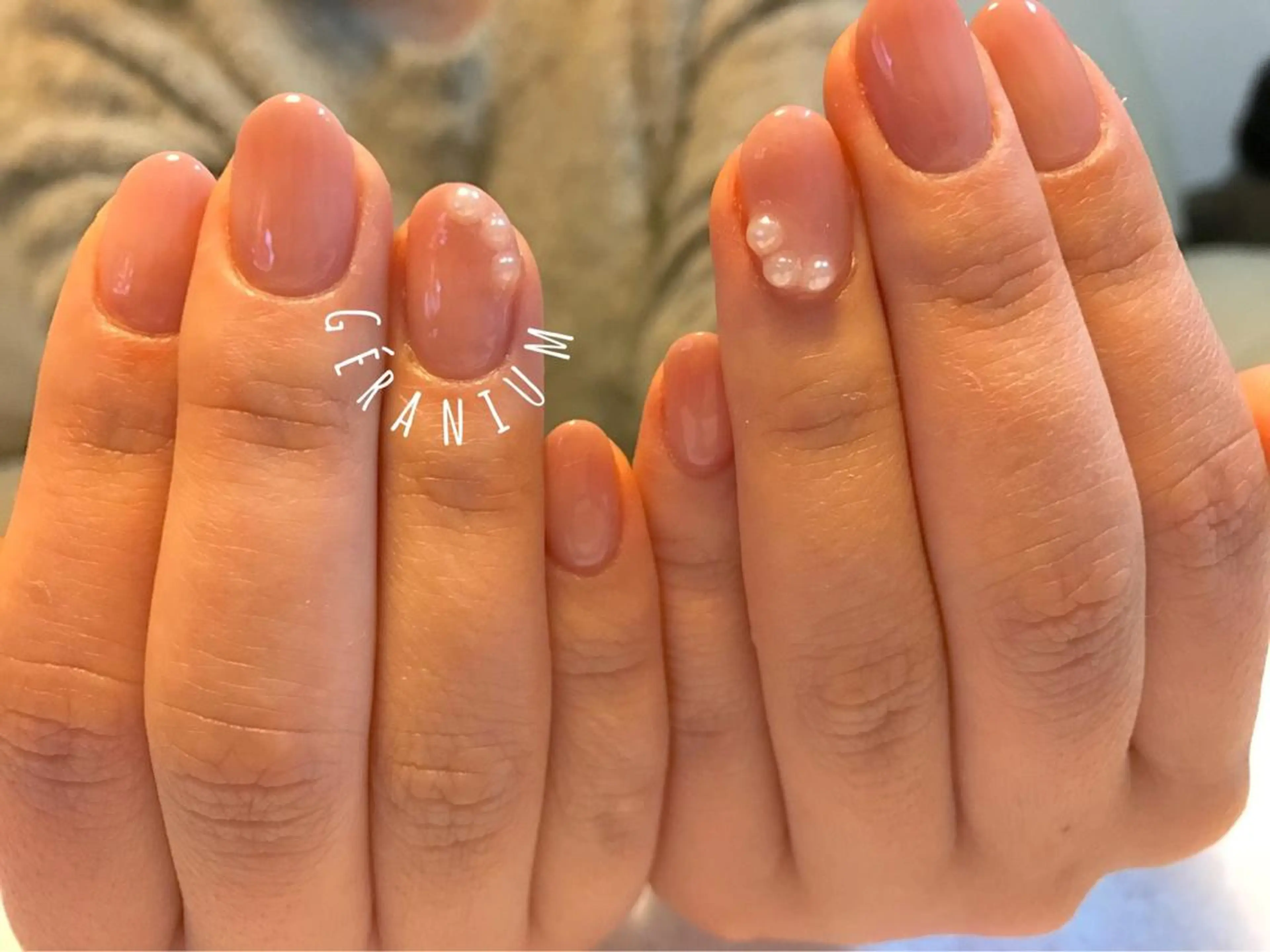 ネイル オフィスネイル GéRanium Harukaのネイルデザイン