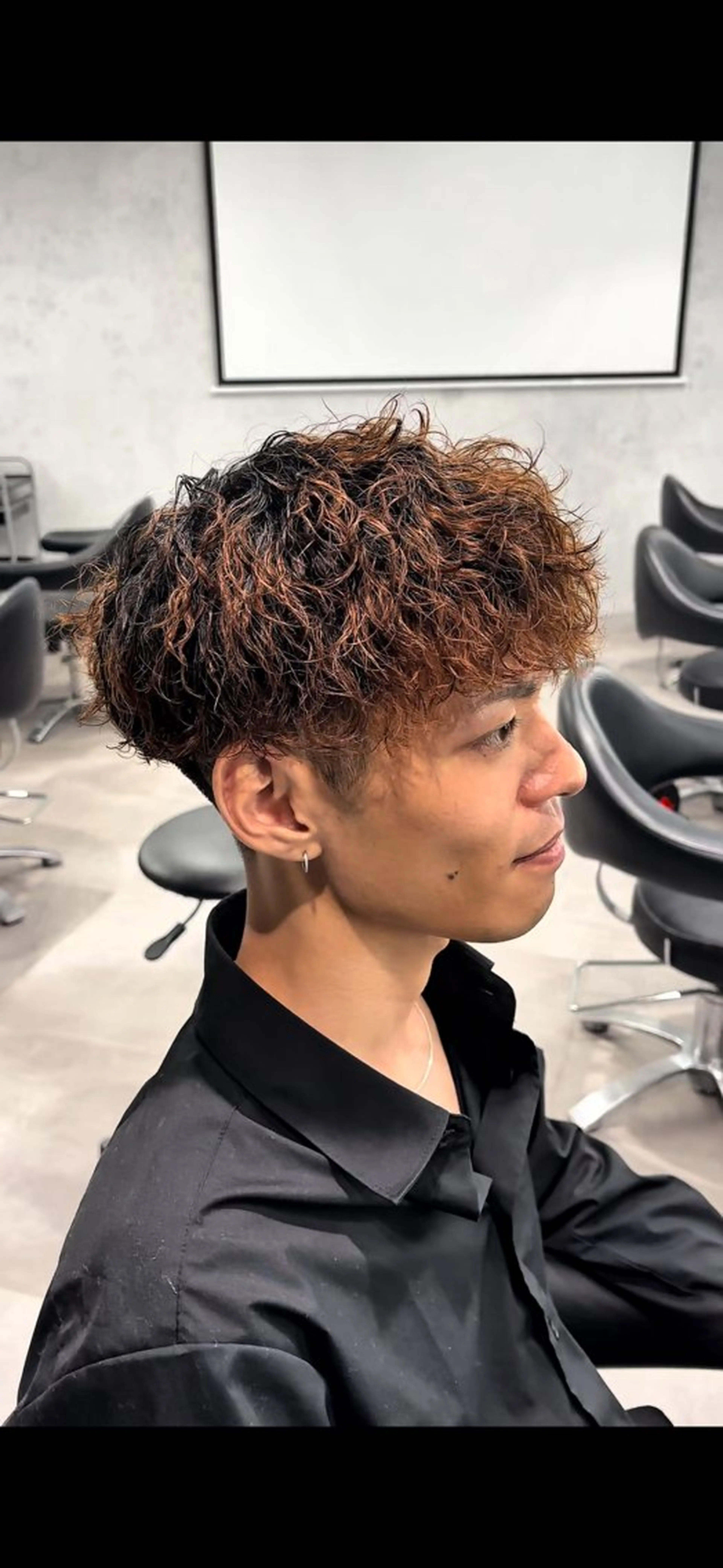 パーマ 斎藤 光のヘアスタイル