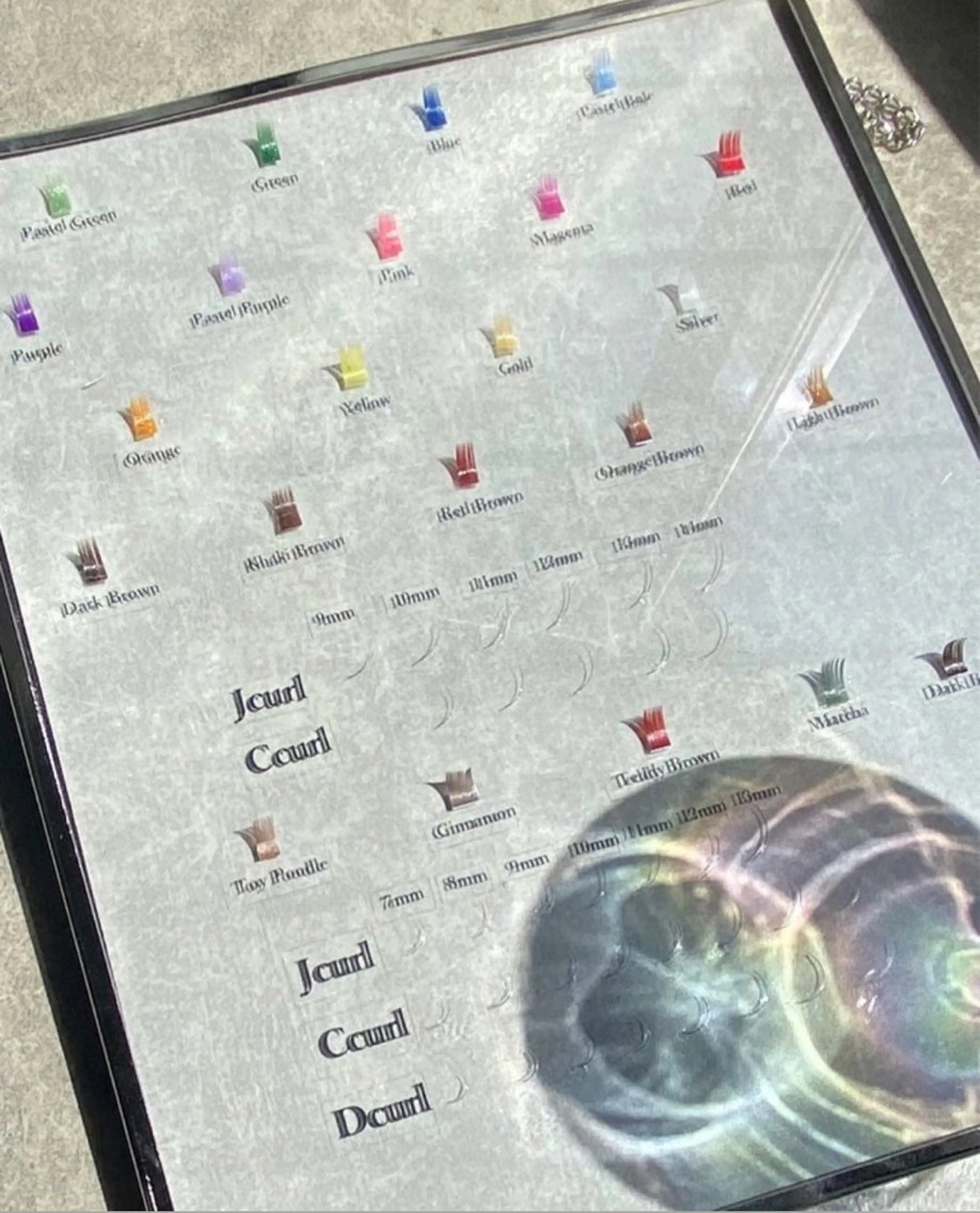 マツエク・マツパ Lucia 矢野のマツエク・マツパデザイン