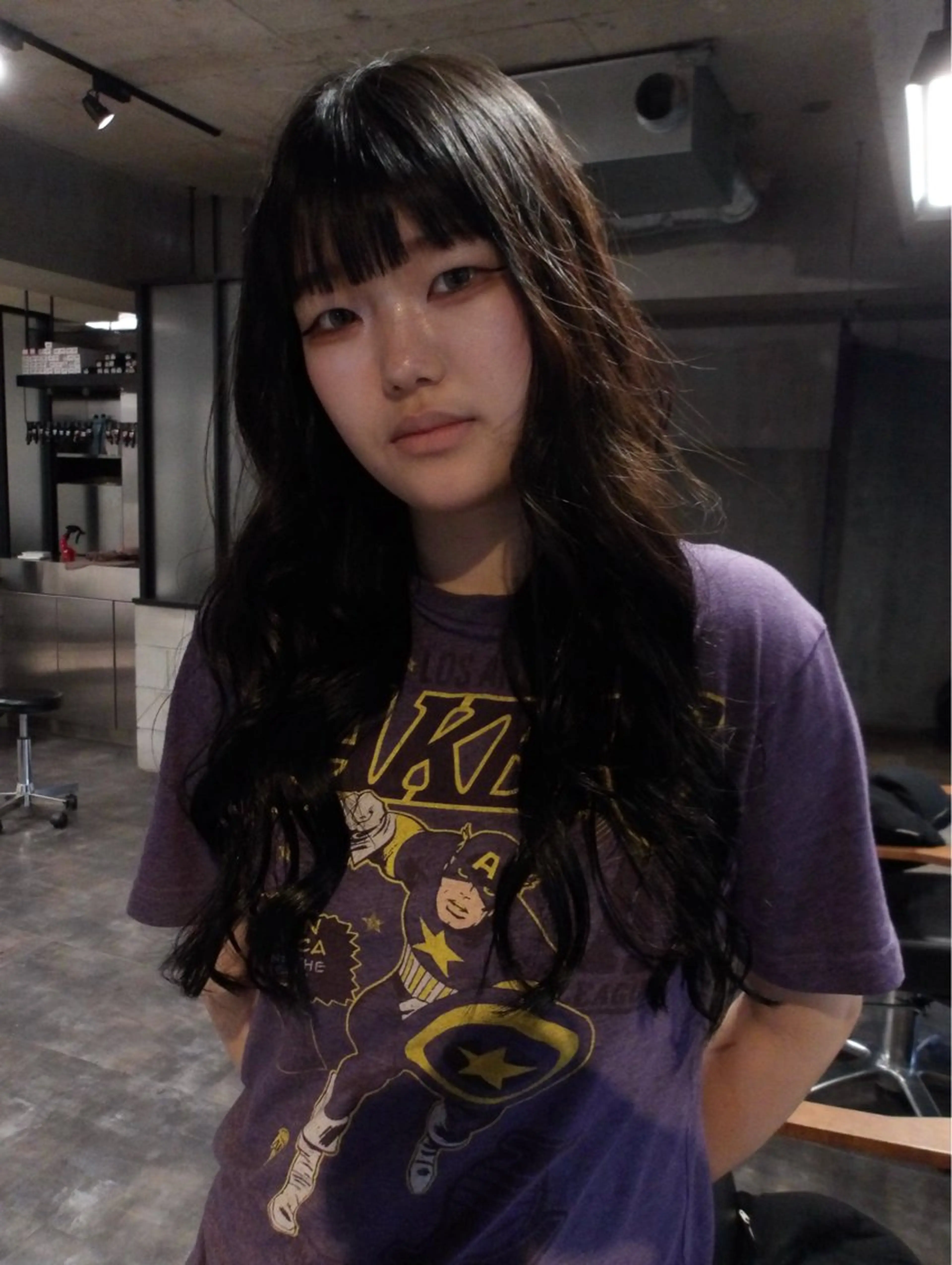 ロング カラー Miku / パーマモデル伏見 栄のヘアスタイル