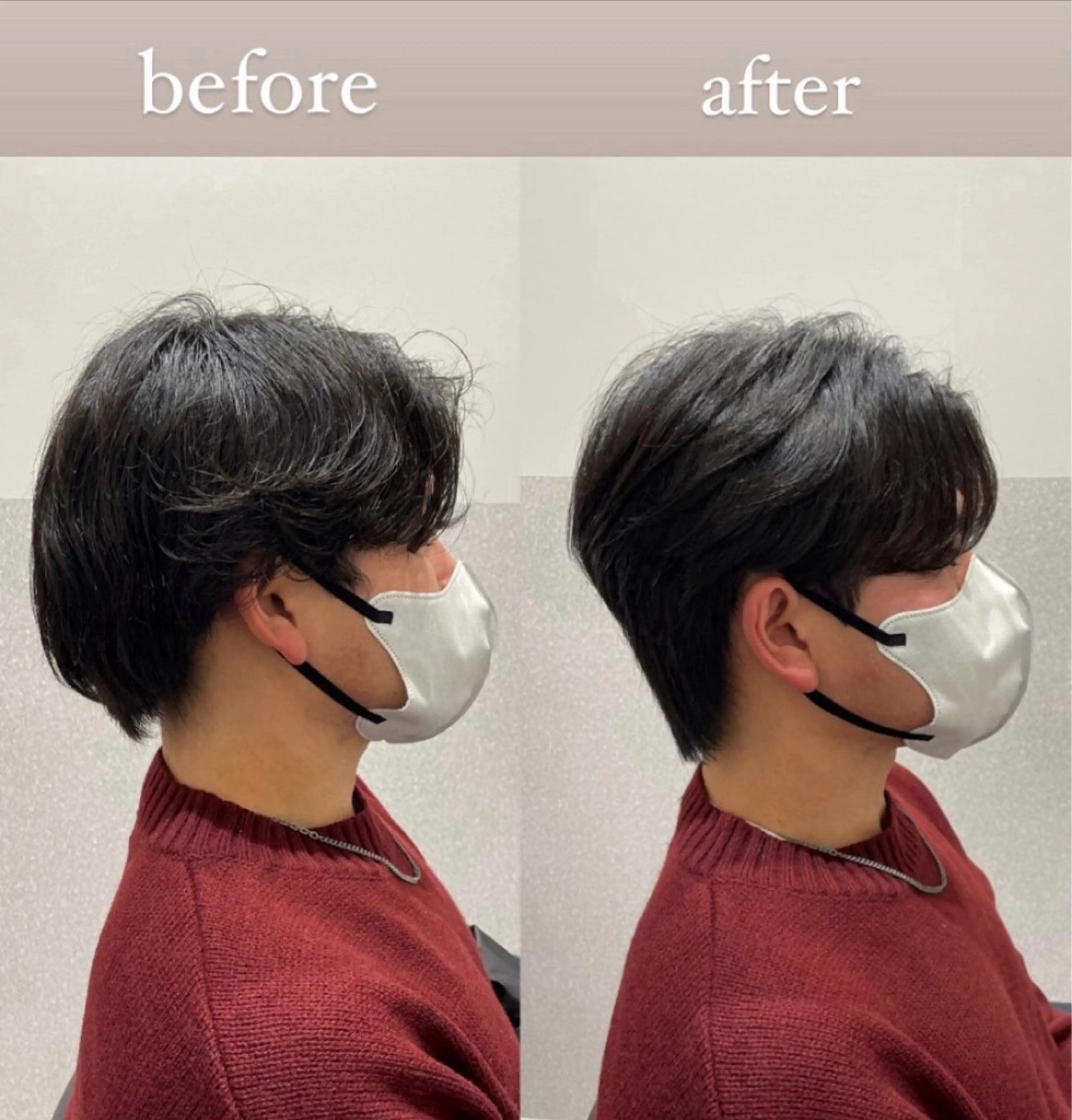 メンズ メンズ韓国風 カット ❤︎︎韓国ヘア❤︎︎ 𝑺𝒉𝒊𝒉𝒐のヘアスタイル