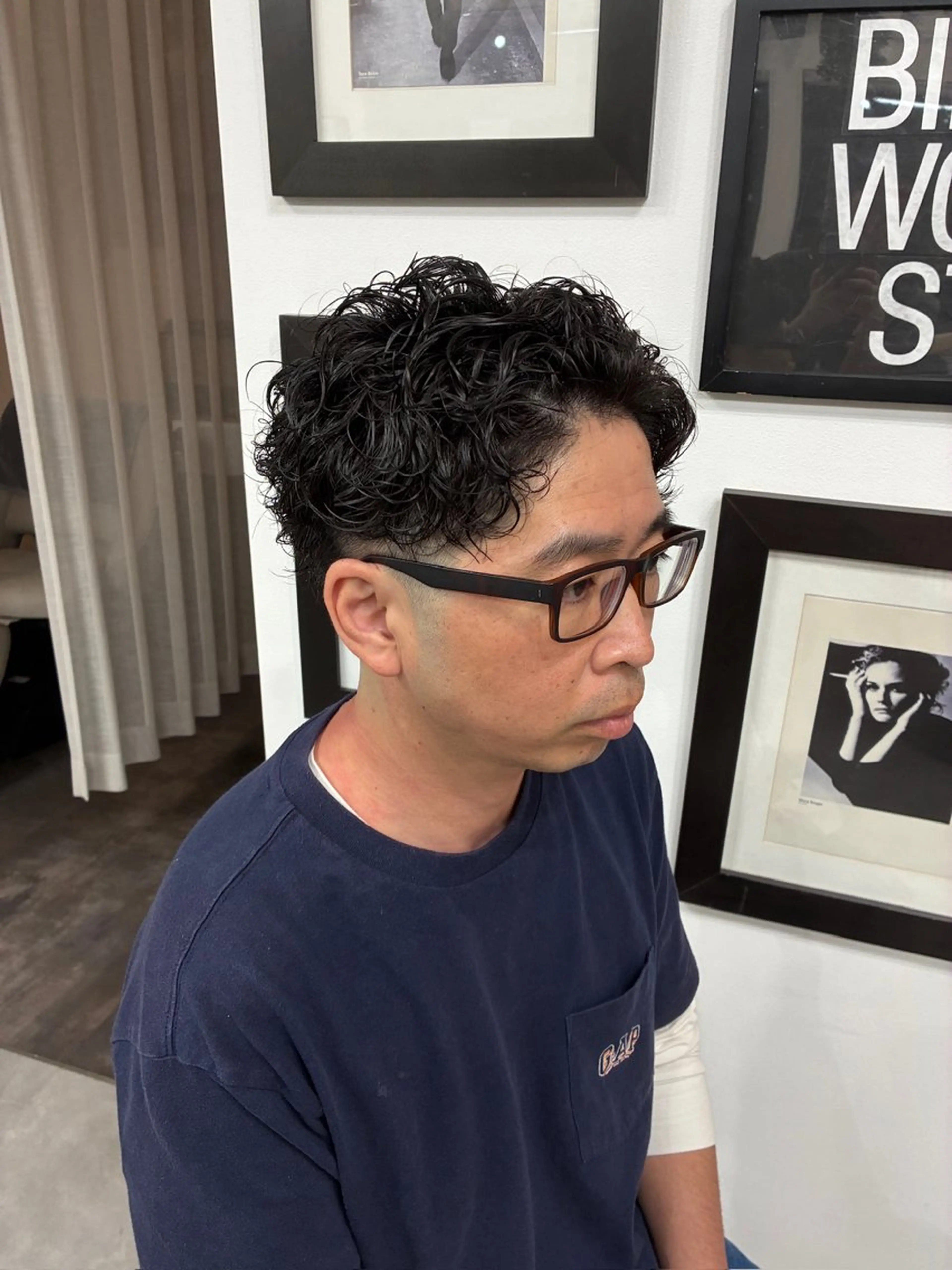 パーマ カット FJ Kaminokeのヘアスタイル