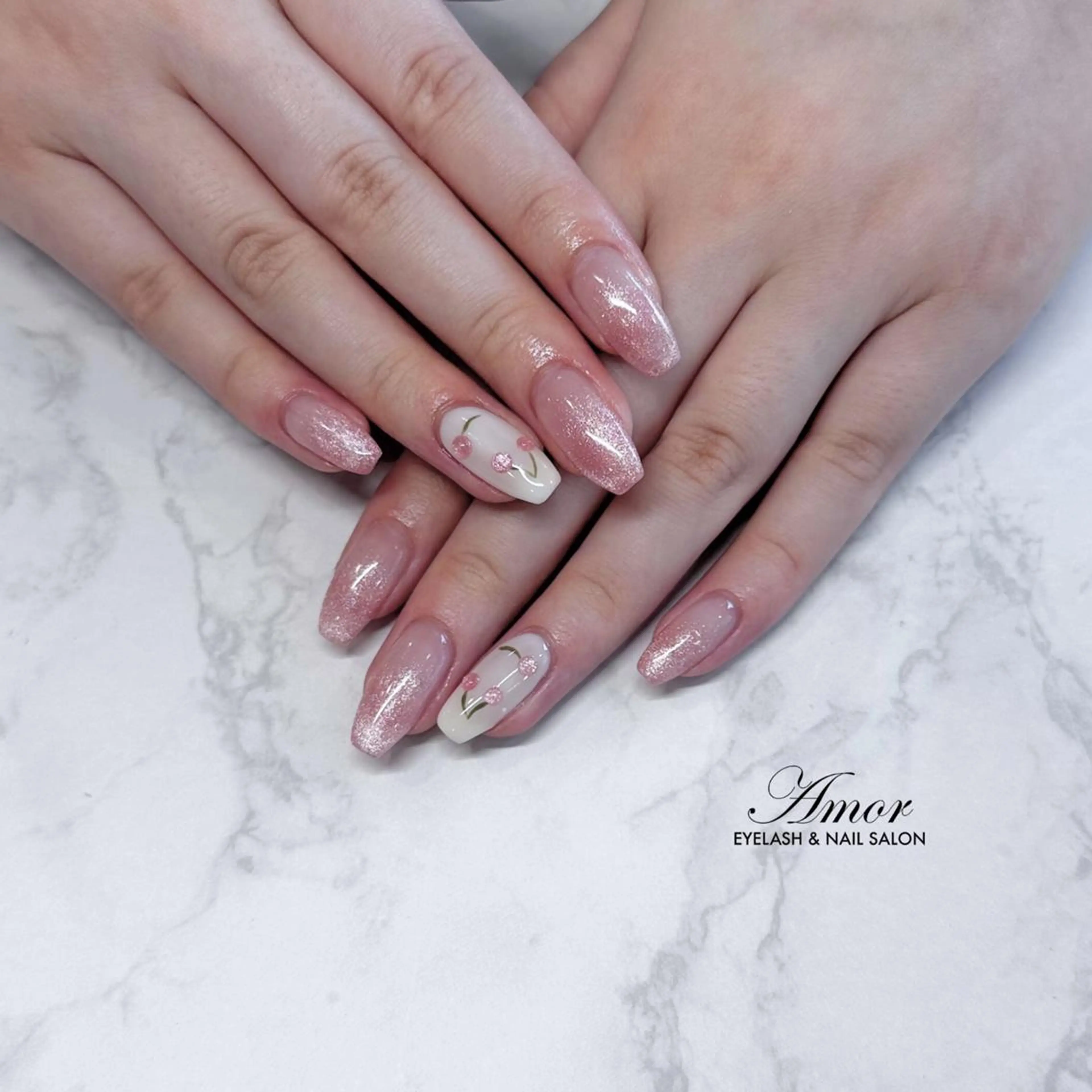 ネイル 春ネイル ハンドネイル Nailst ★Rika★のネイルデザイン