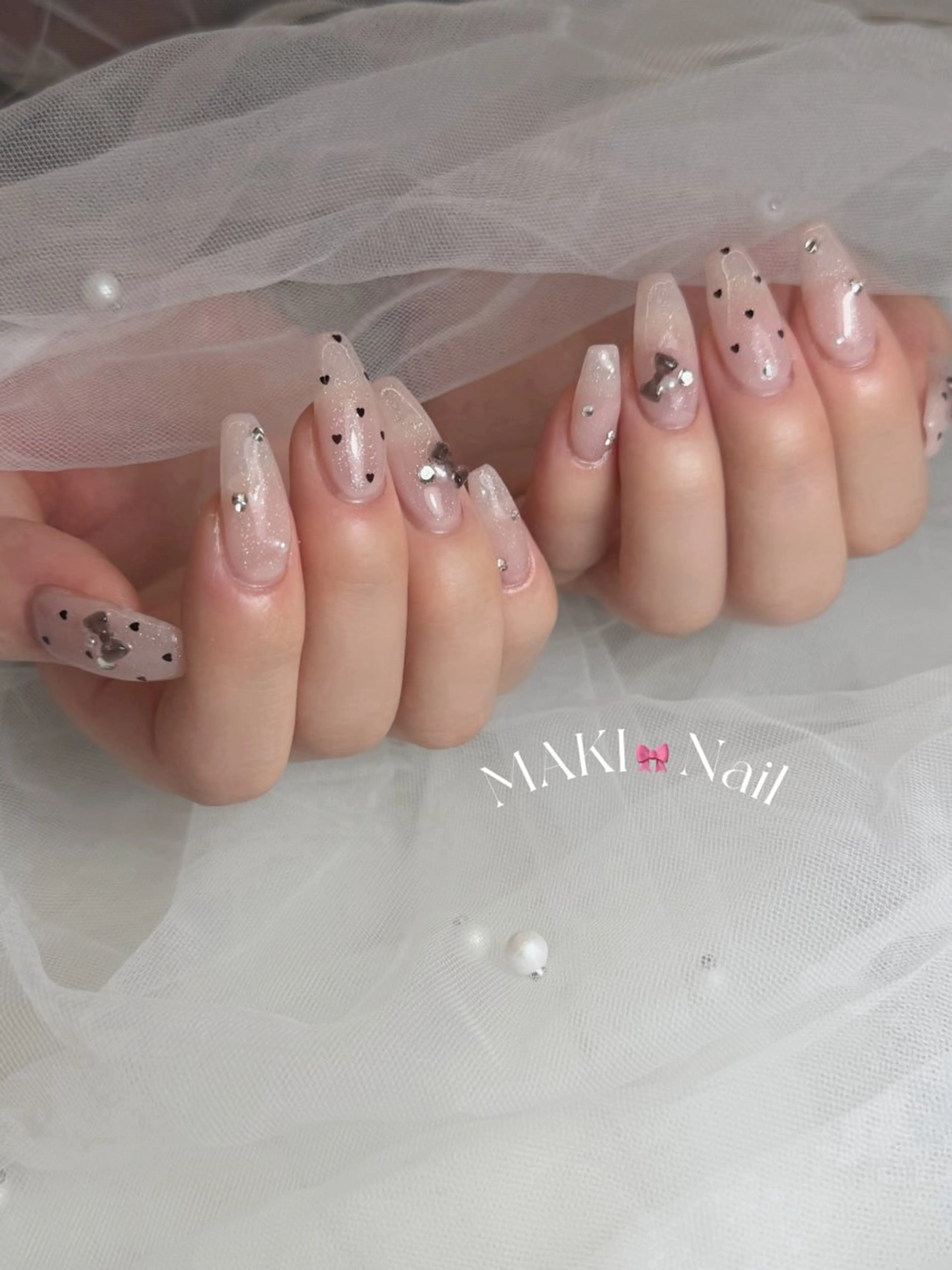 ネイル ドット ガーリー ハンドネイル MAKI🎀Nail 堺筋本町/心斎橋のネイルデザイン