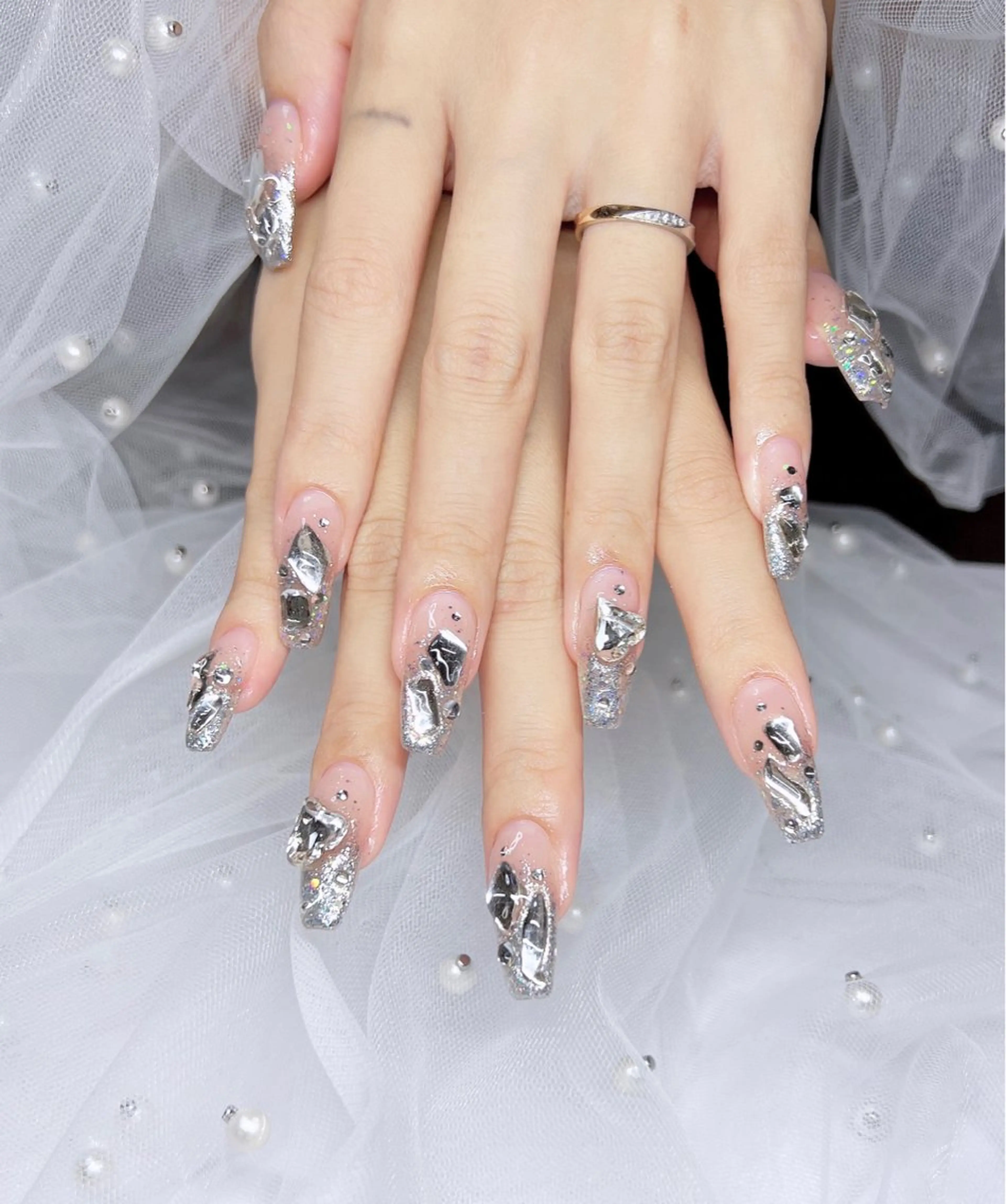 スカルプアートつけ放題の写真