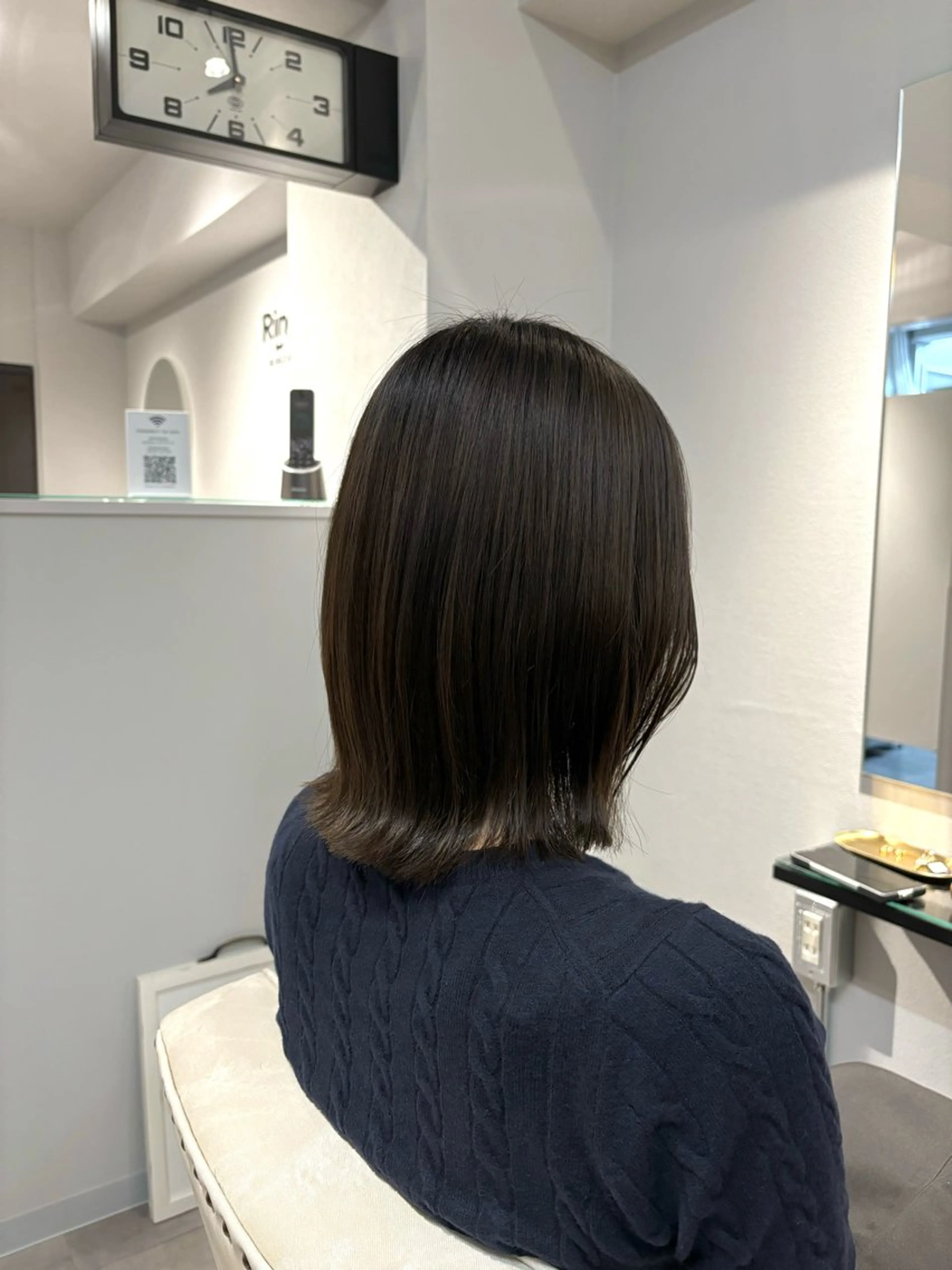 ミディアム 🎀クロスパーマ／ ボブ🎀MOMONAのヘアスタイル