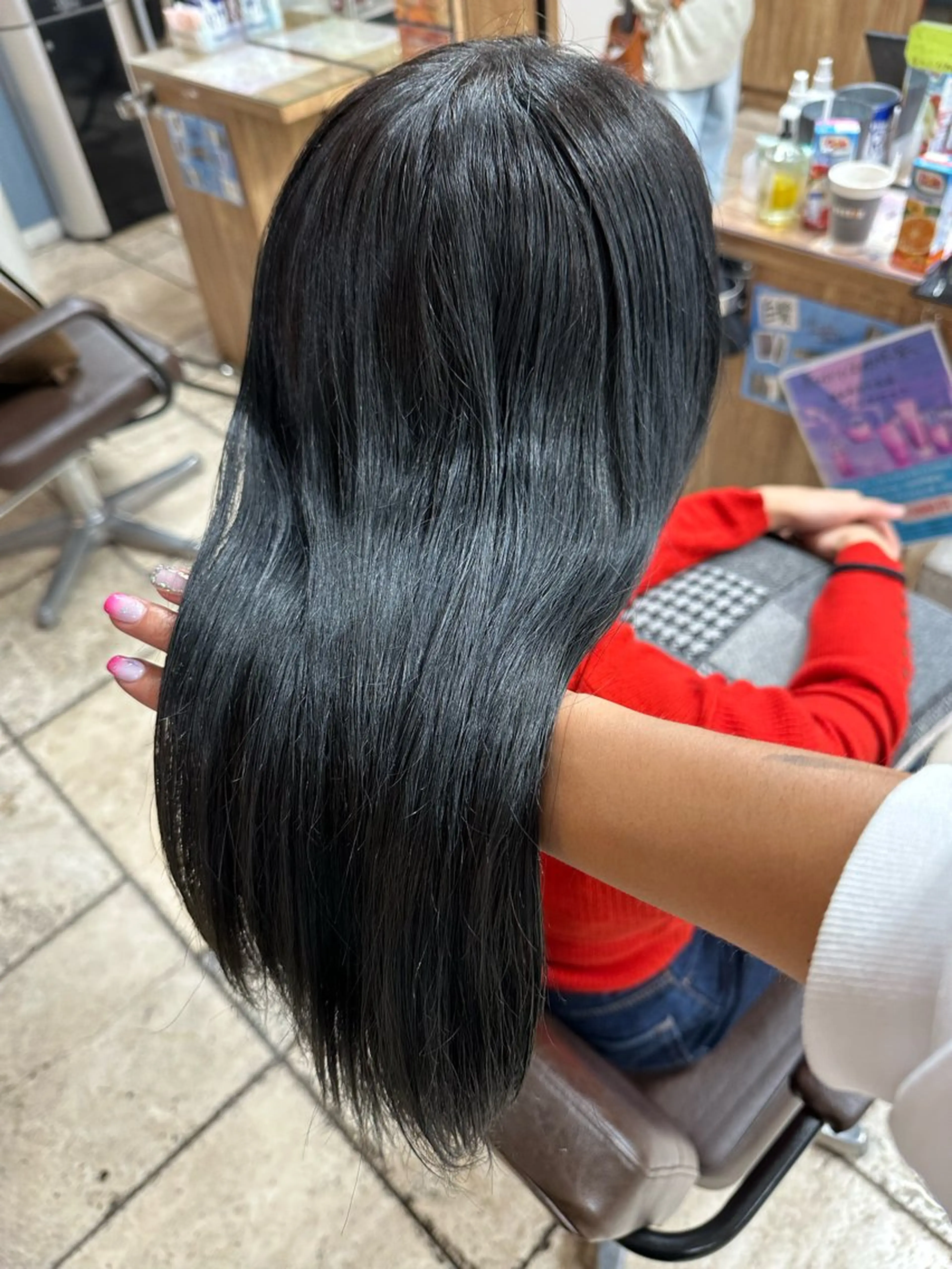 【ミニモ限定価格❣️】自分史上1番の髪質に❣️最高級4step🫧Aujuaトリートメント+ブローの写真